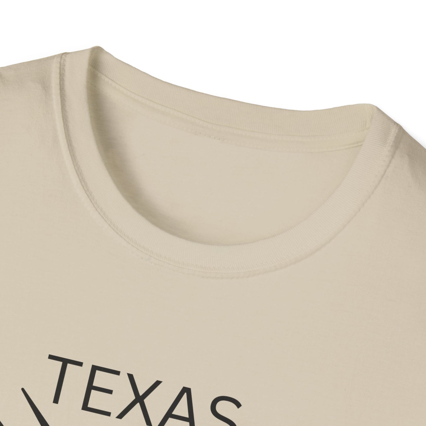 BBQ Lovers Unisex Softstyle T-Shirt - Texas 'We Smoke Outside' Design