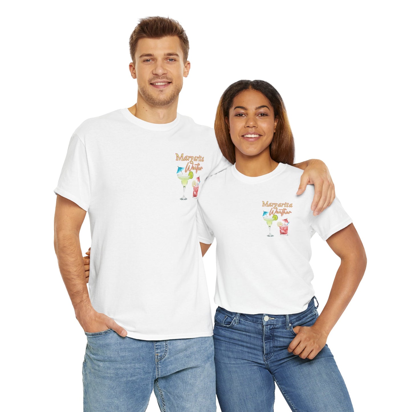 Margarita Vibe Unisex Heavy Cotton Tee, Perfect for Summer Gatherings, Beach Days, Birthday Celebrations, Drink Lovers, Casual Wear