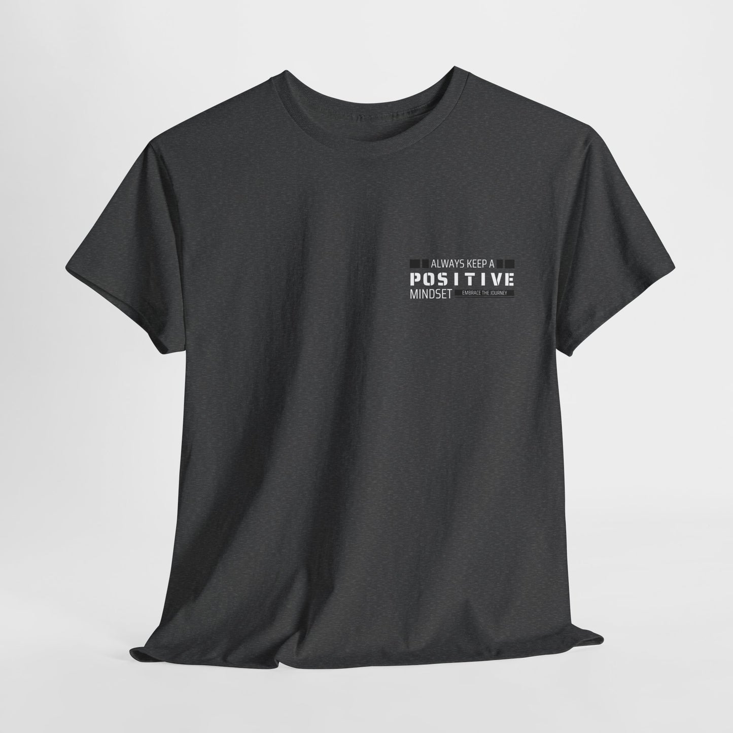 Positive Mindset Unisex Heavy Cotton Tee - Inspiring Daily Wear
