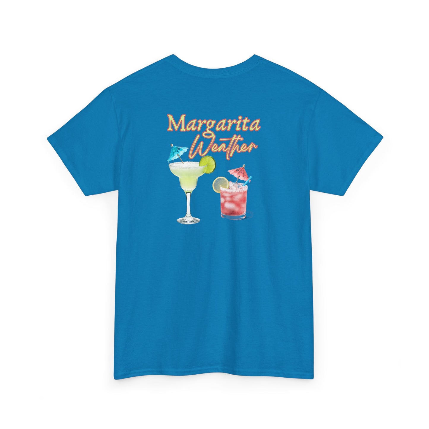 Margarita Vibe Unisex Heavy Cotton Tee, Perfect for Summer Gatherings, Beach Days, Birthday Celebrations, Drink Lovers, Casual Wear