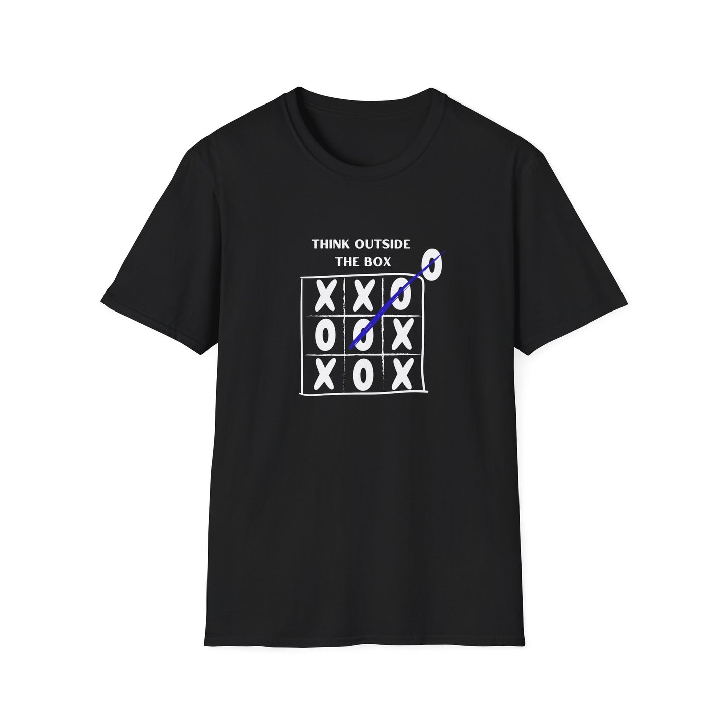 Think Outside the Box Unisex T-Shirt - Creative & Motivational Graphic Tee