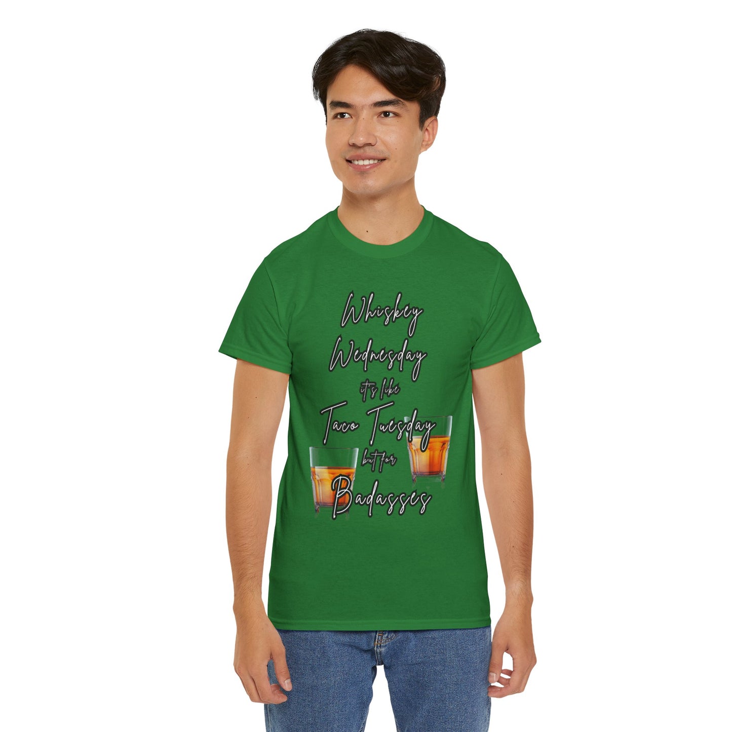 Whiskey Wednesday, Unisex Heavy Cotton Tee