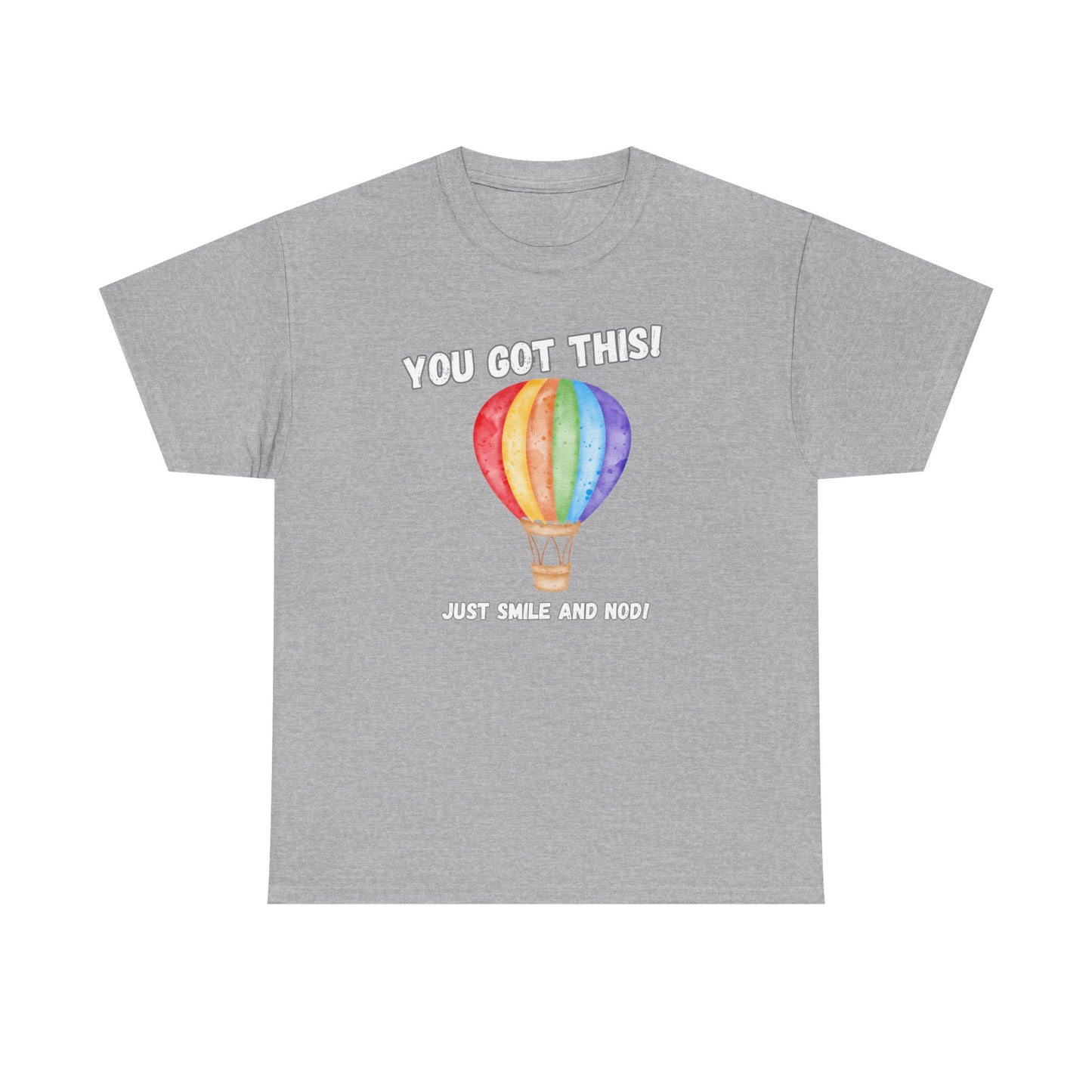 Inspirational Hot Air Balloon Tee - "You Got This!"