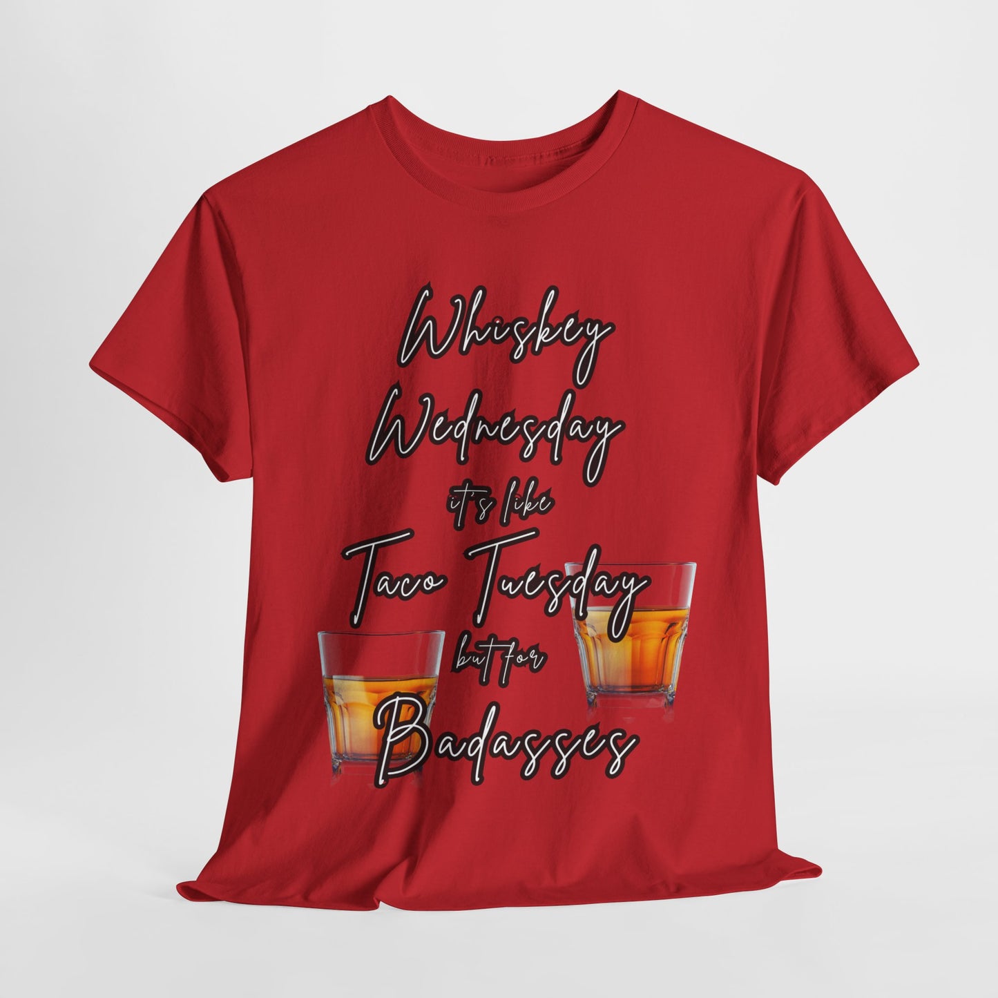 Whiskey Wednesday, Unisex Heavy Cotton Tee