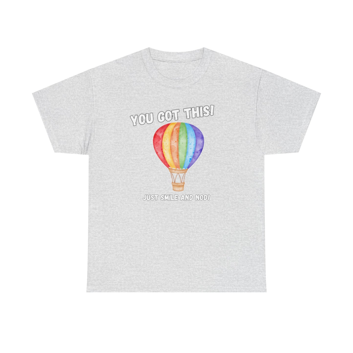 Inspirational Hot Air Balloon Tee - "You Got This!"