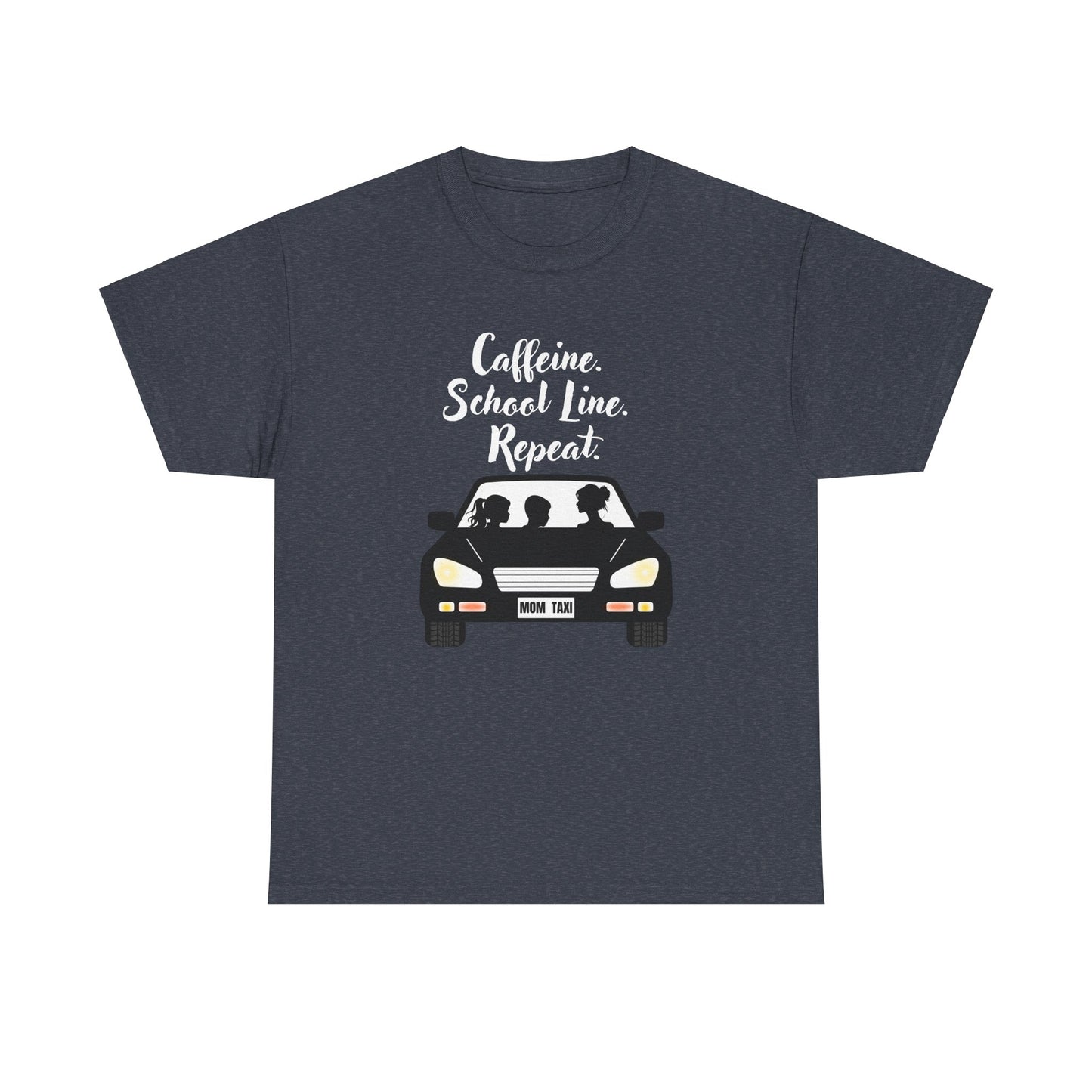 Retro Car Ride Unisex Heavy Cotton Tee - Fun Adventure Graphic Tee