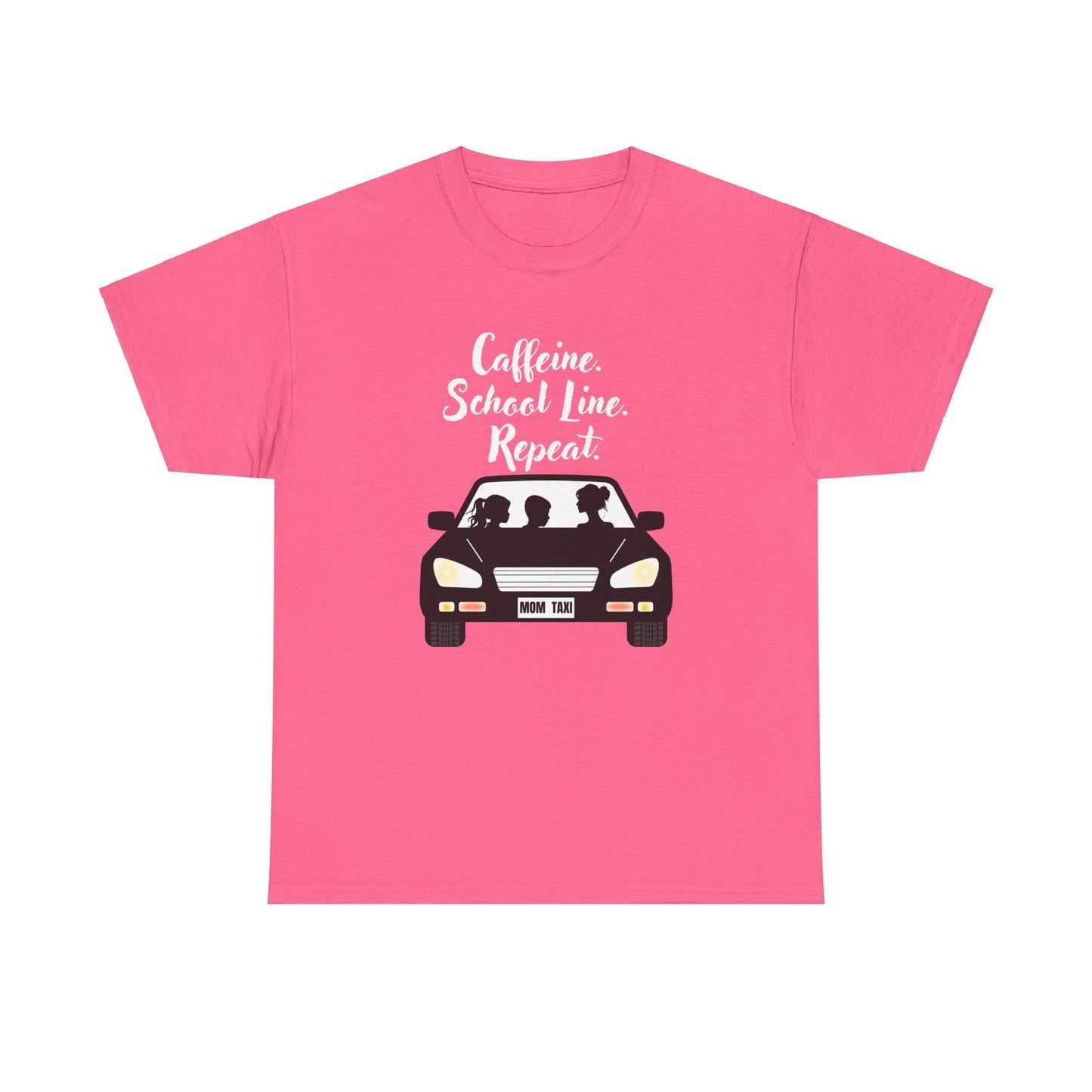 Retro Car Ride Unisex Heavy Cotton Tee - Fun Adventure Graphic Tee