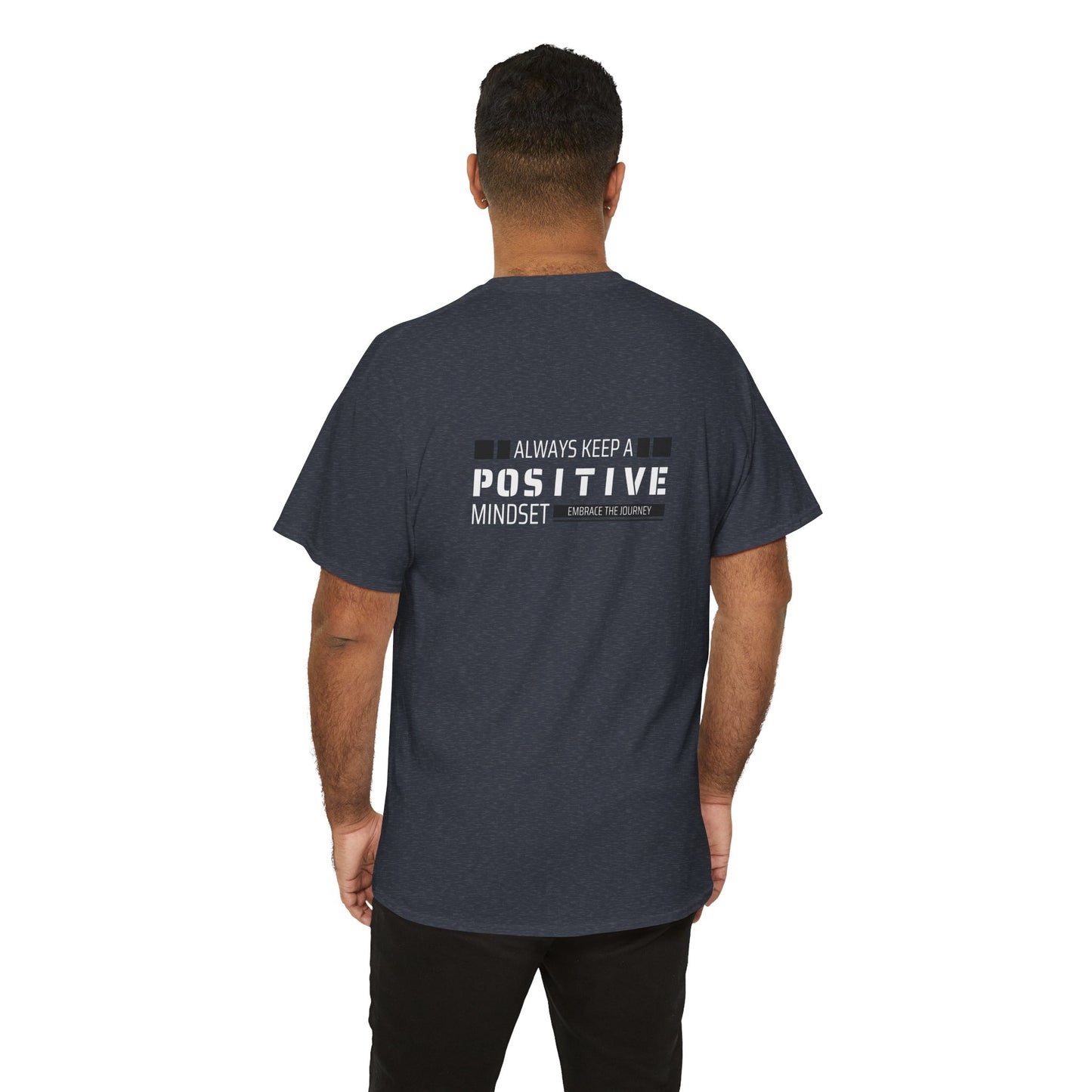 Positive Mindset Unisex Heavy Cotton Tee - Inspiring Daily Wear