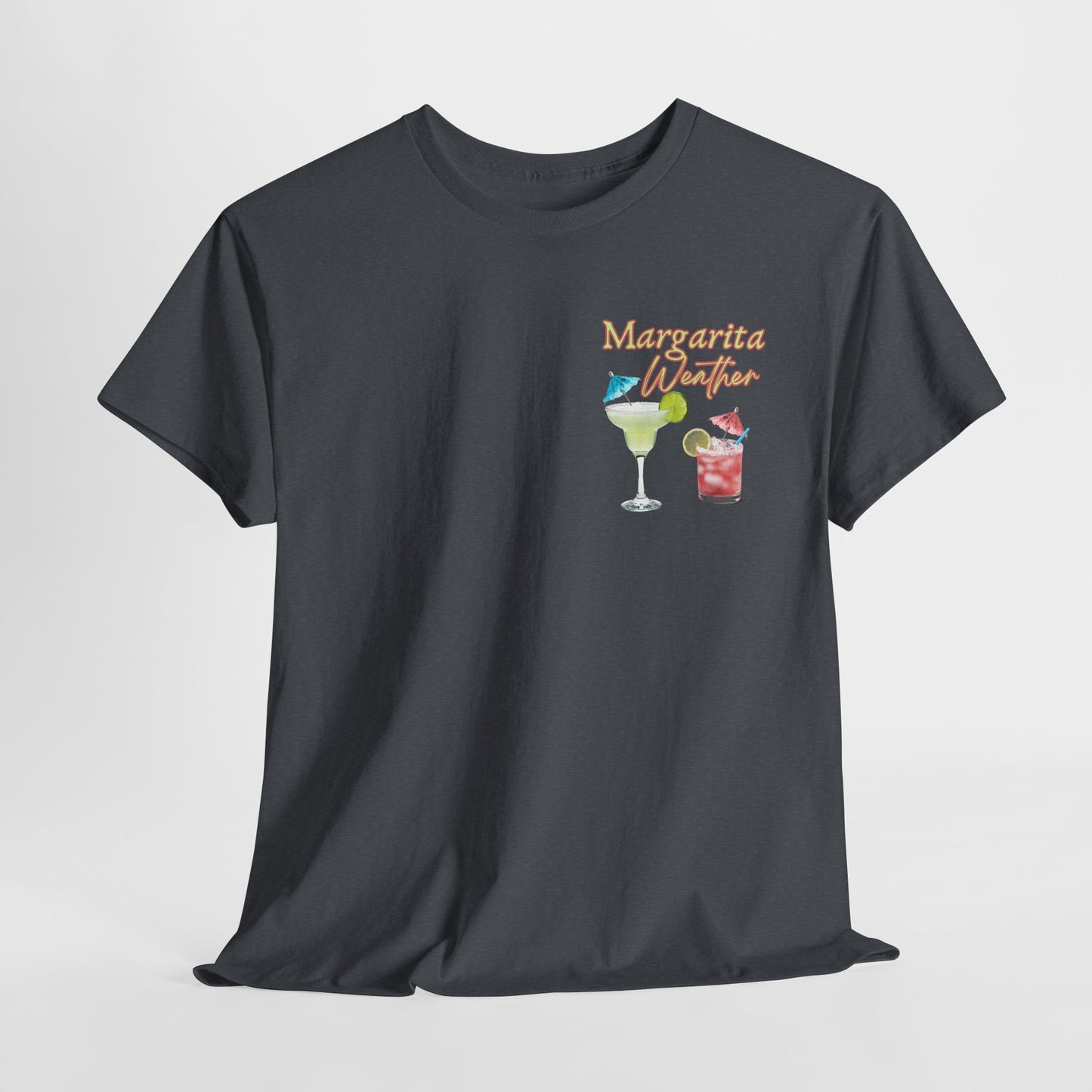 Margarita Vibe Unisex Heavy Cotton Tee, Perfect for Summer Gatherings, Beach Days, Birthday Celebrations, Drink Lovers, Casual Wear