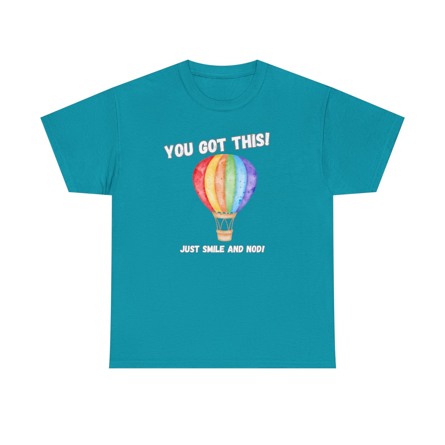 Inspirational Hot Air Balloon Tee - "You Got This!"