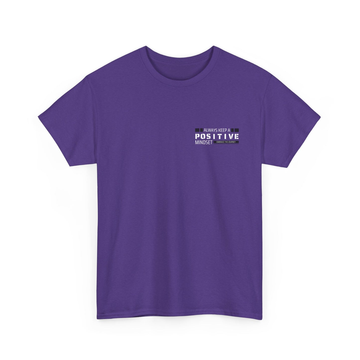 Positive Mindset Unisex Heavy Cotton Tee - Inspiring Daily Wear