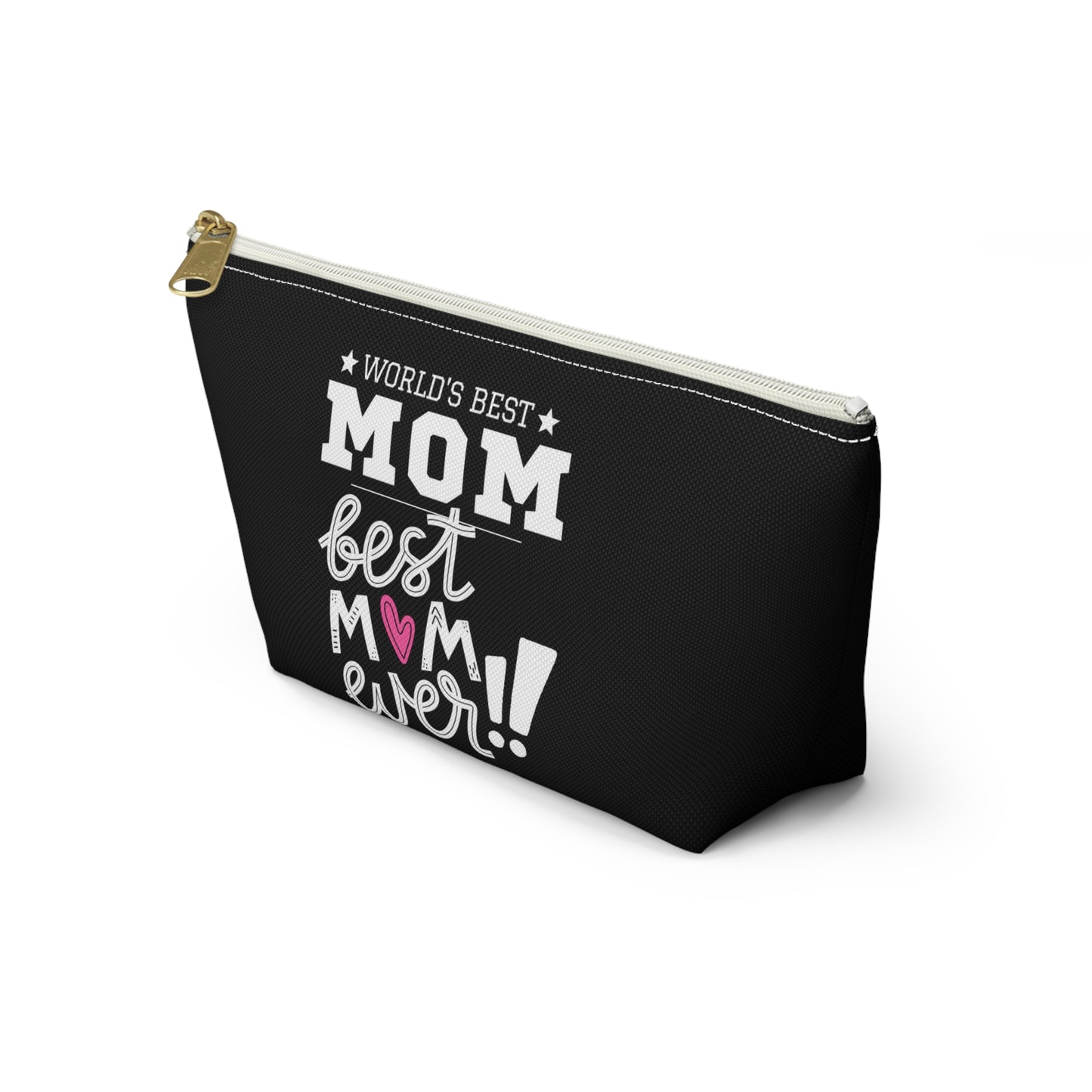 World's Best Mom Accessory Pouch - Perfect Gift for Mother's Day