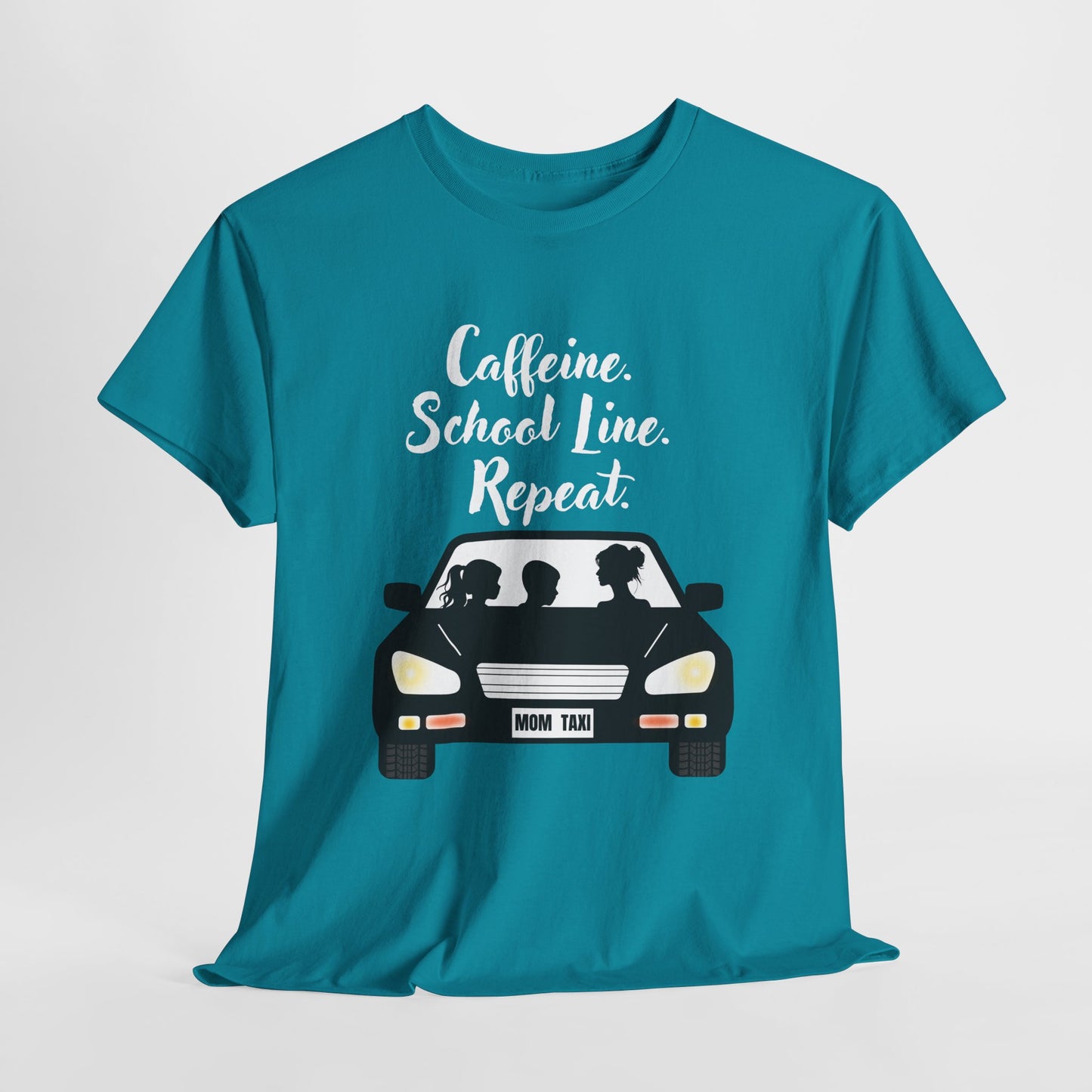 Retro Car Ride Unisex Heavy Cotton Tee - Fun Adventure Graphic Tee