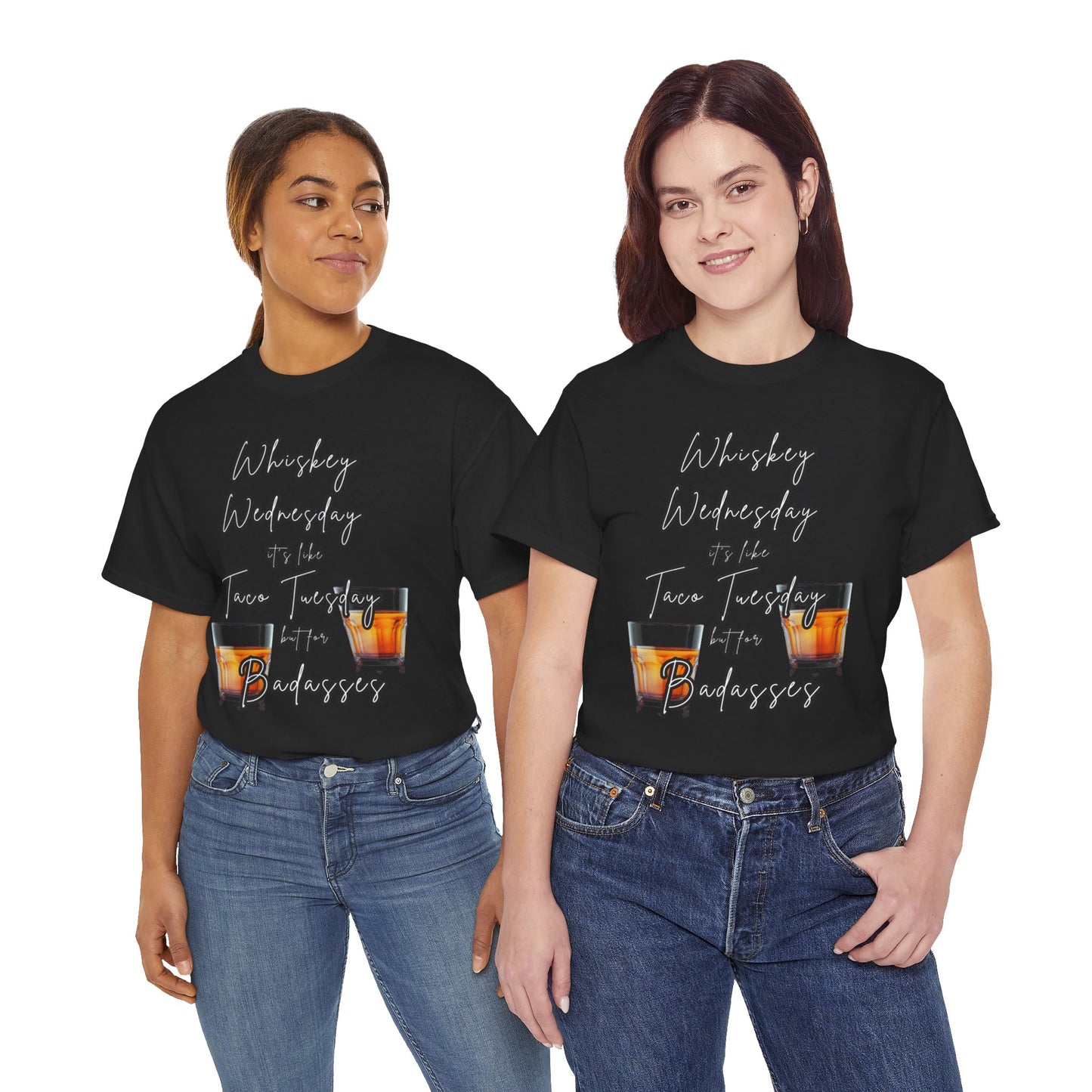 Whiskey Wednesday, Unisex Heavy Cotton Tee