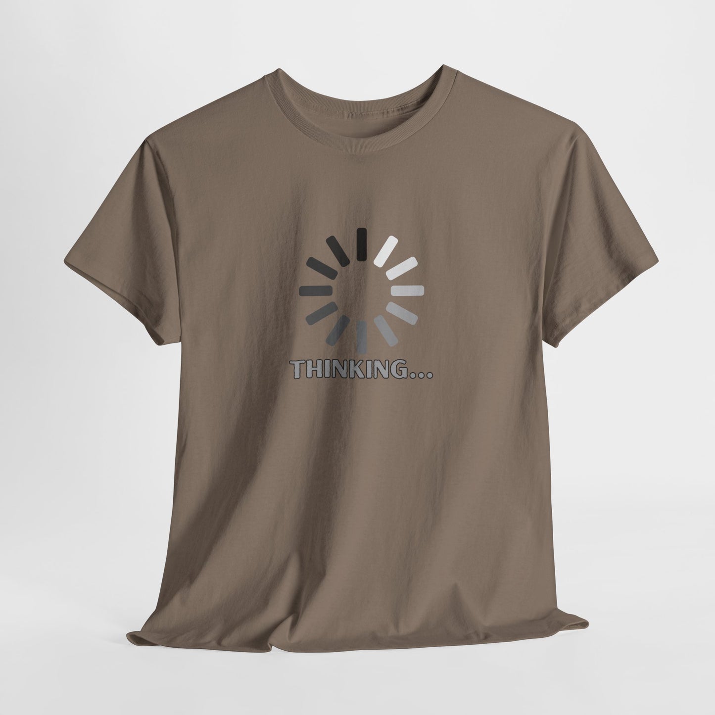 Thinking... Unisex Heavy Cotton Tee - Casual Stylish Graphic T-Shirt for Everyday Wear