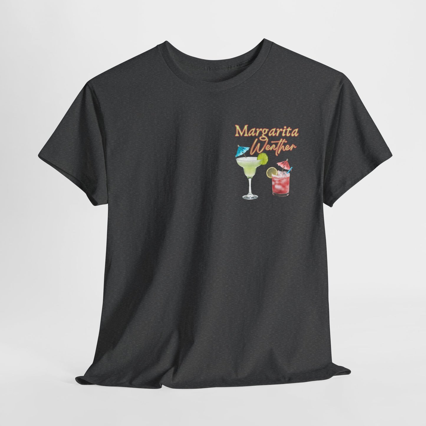 Margarita Vibe Unisex Heavy Cotton Tee, Perfect for Summer Gatherings, Beach Days, Birthday Celebrations, Drink Lovers, Casual Wear