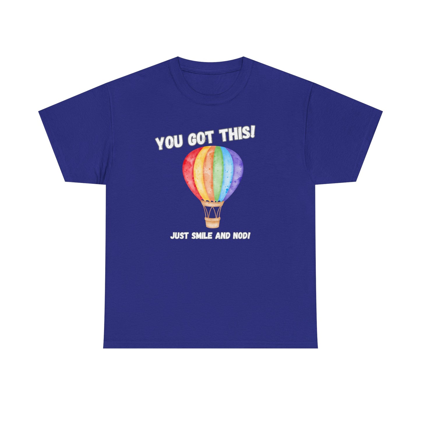 Inspirational Hot Air Balloon Tee - "You Got This!"
