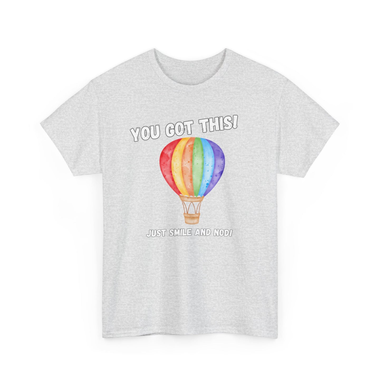 Inspirational Hot Air Balloon Tee - "You Got This!"