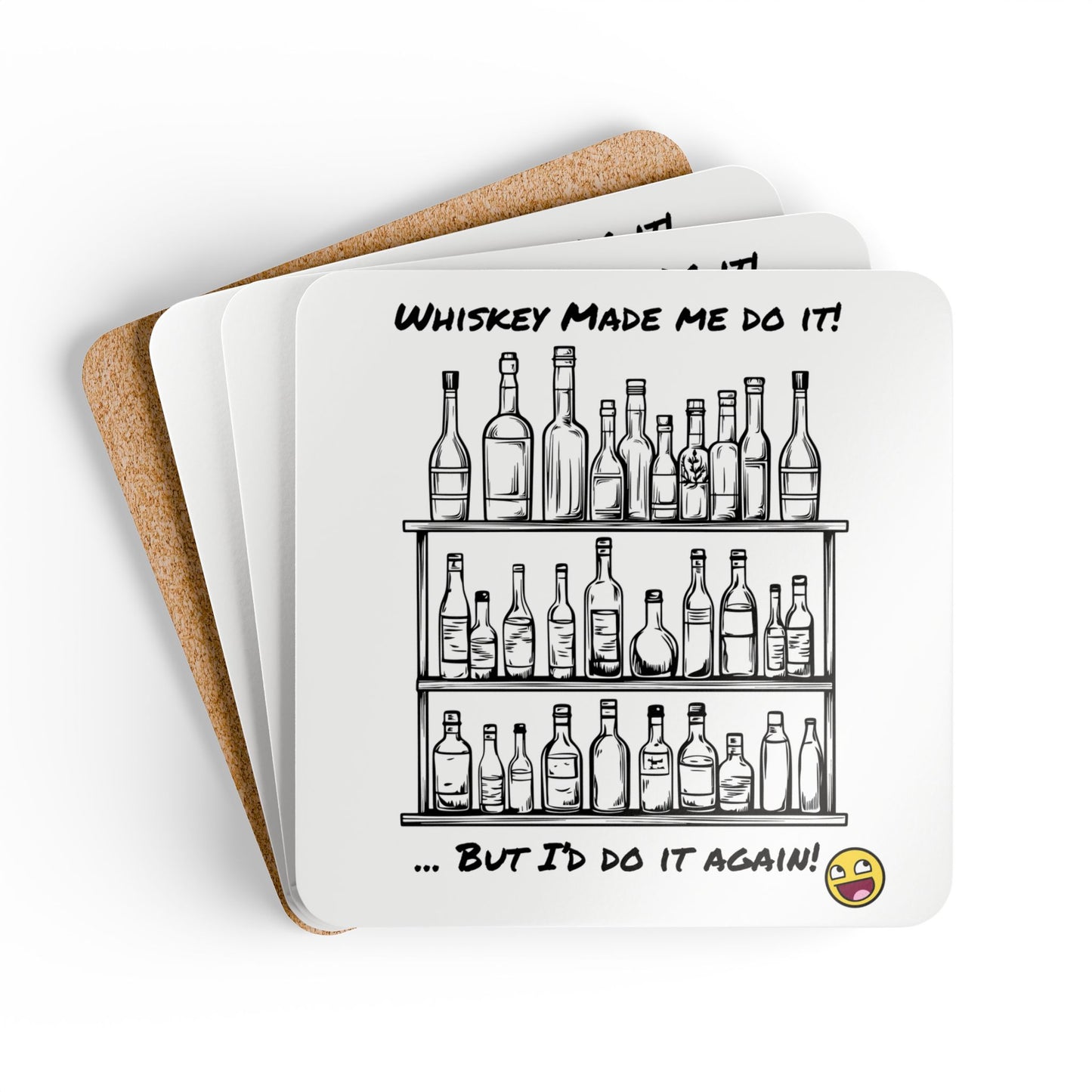 Corkwood Coaster Set