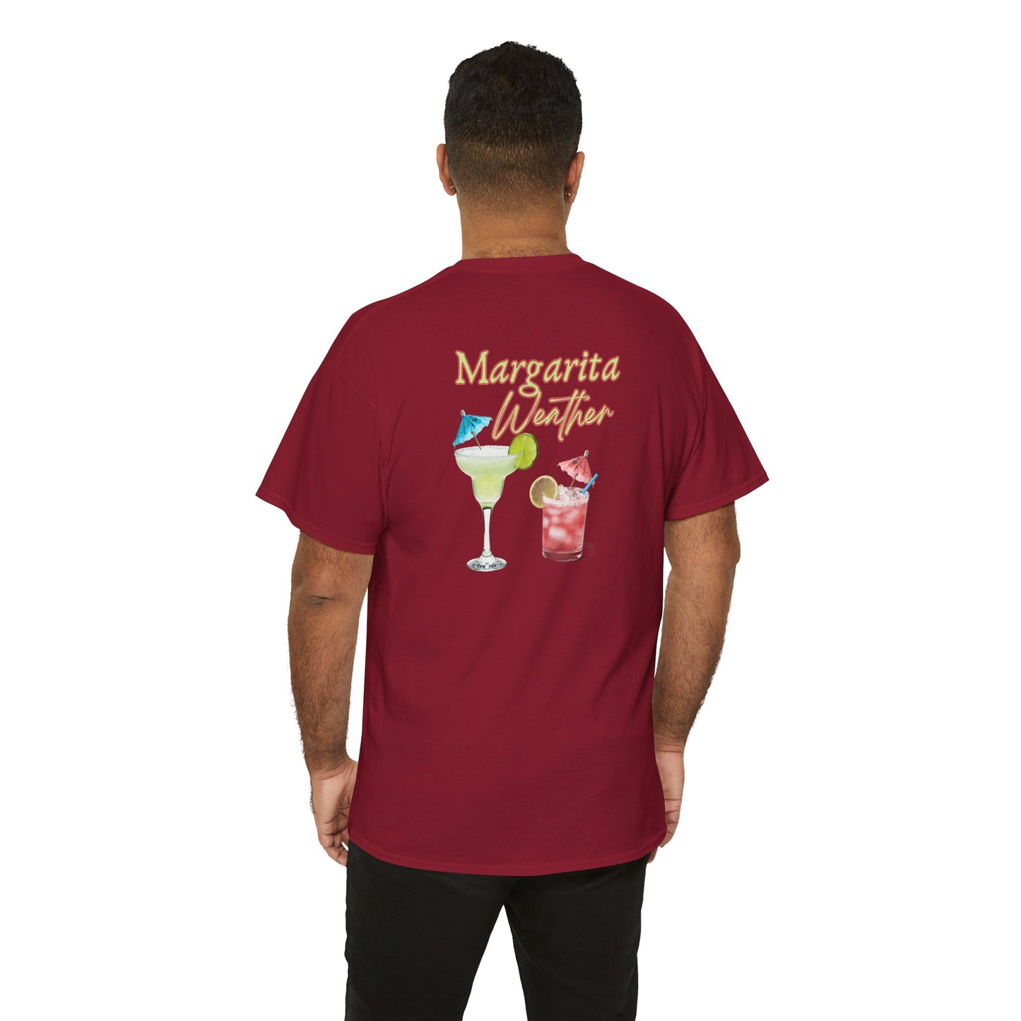 Margarita Vibe Unisex Heavy Cotton Tee, Perfect for Summer Gatherings, Beach Days, Birthday Celebrations, Drink Lovers, Casual Wear