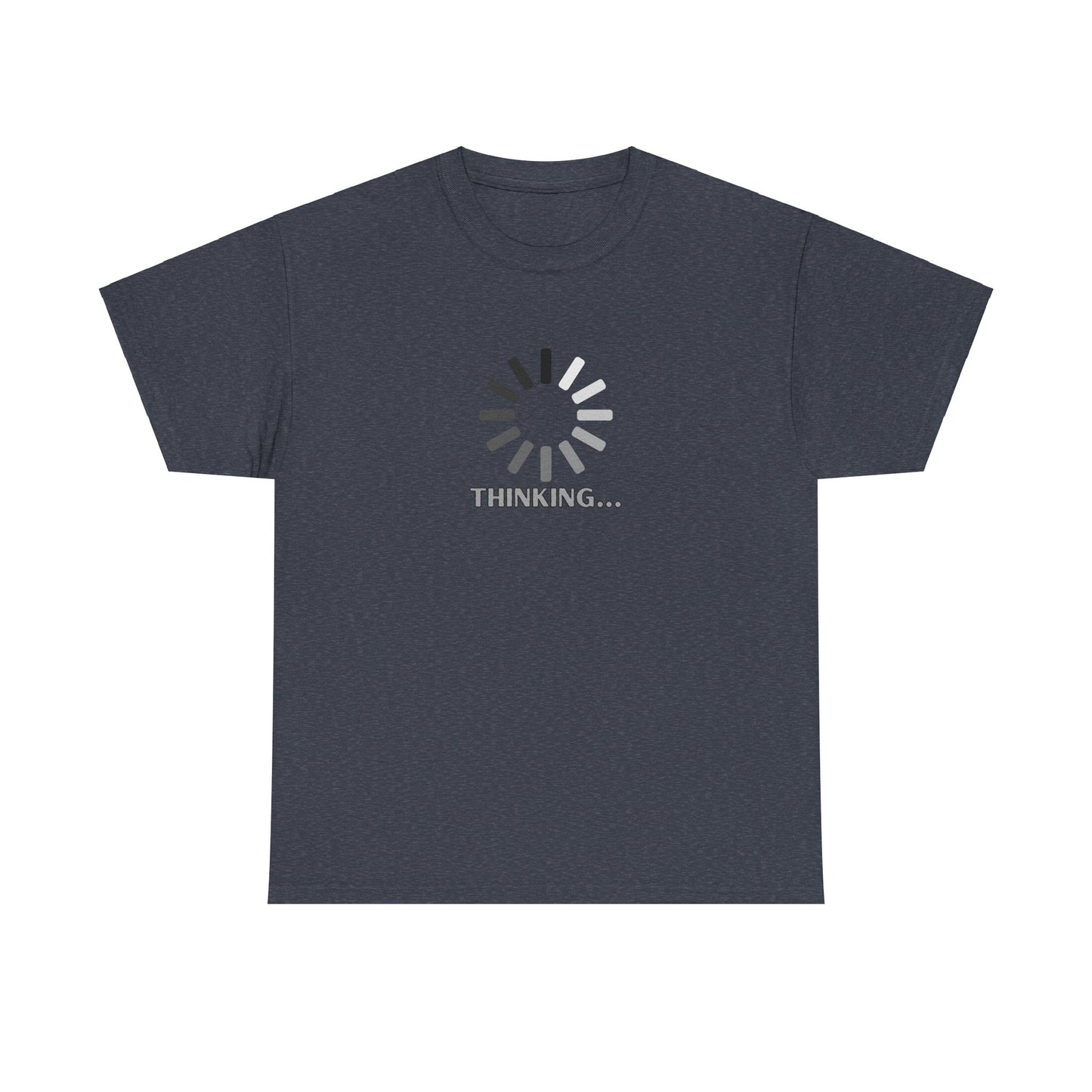 Thinking... Unisex Heavy Cotton Tee - Casual Stylish Graphic T-Shirt for Everyday Wear
