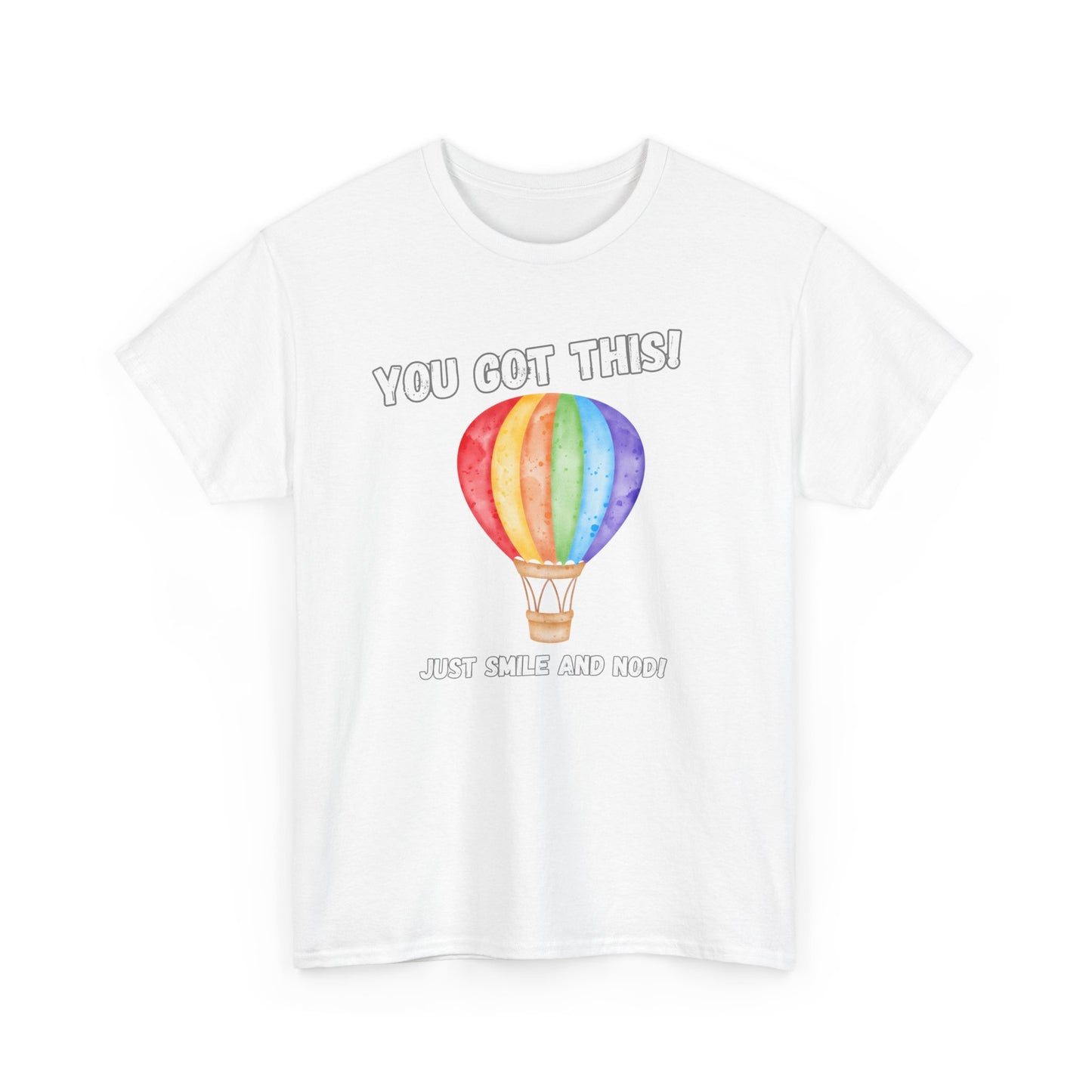 Inspirational Hot Air Balloon Tee - "You Got This!"