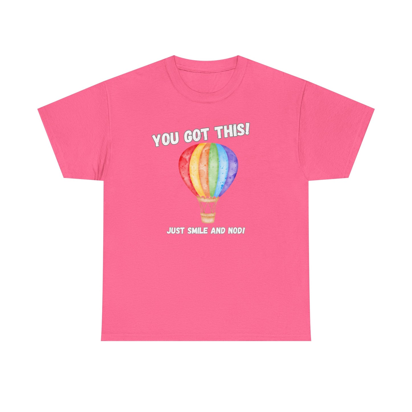 Inspirational Hot Air Balloon Tee - "You Got This!"