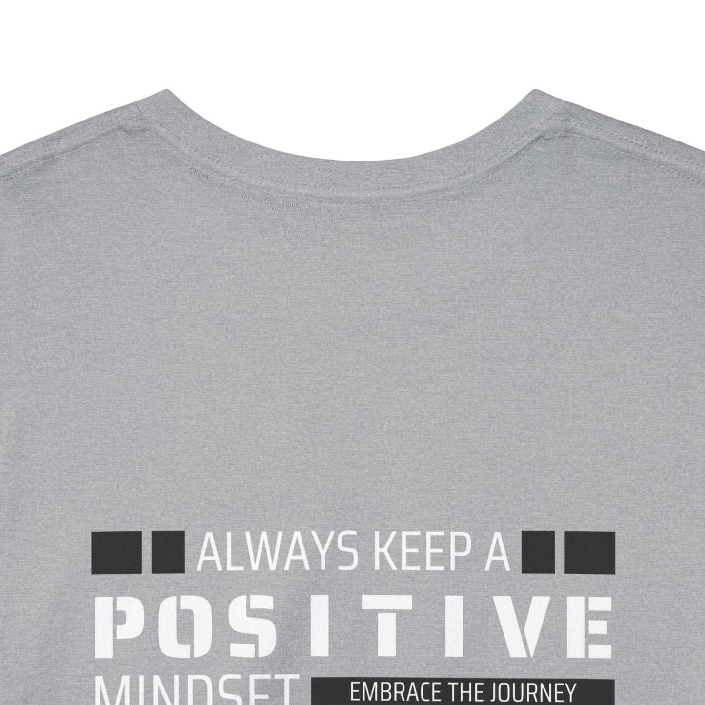 Positive Mindset Unisex Heavy Cotton Tee - Inspiring Daily Wear