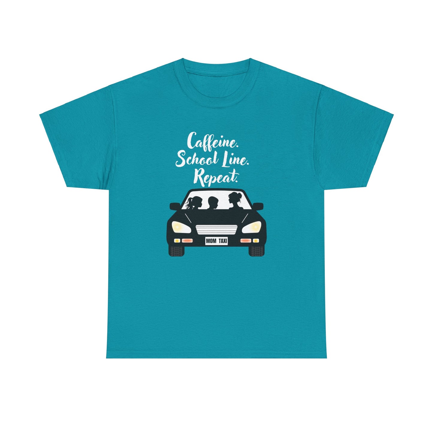 Retro Car Ride Unisex Heavy Cotton Tee - Fun Adventure Graphic Tee