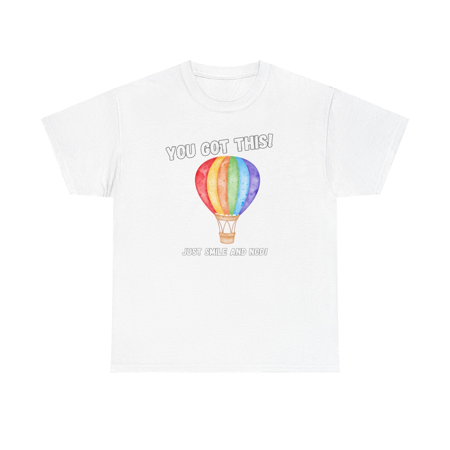 Inspirational Hot Air Balloon Tee - "You Got This!"
