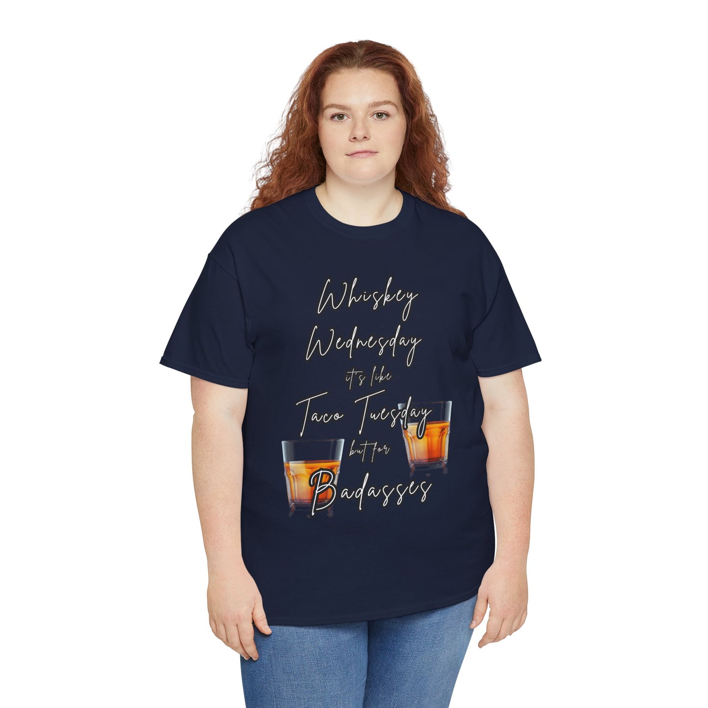 Whiskey Wednesday, Unisex Heavy Cotton Tee