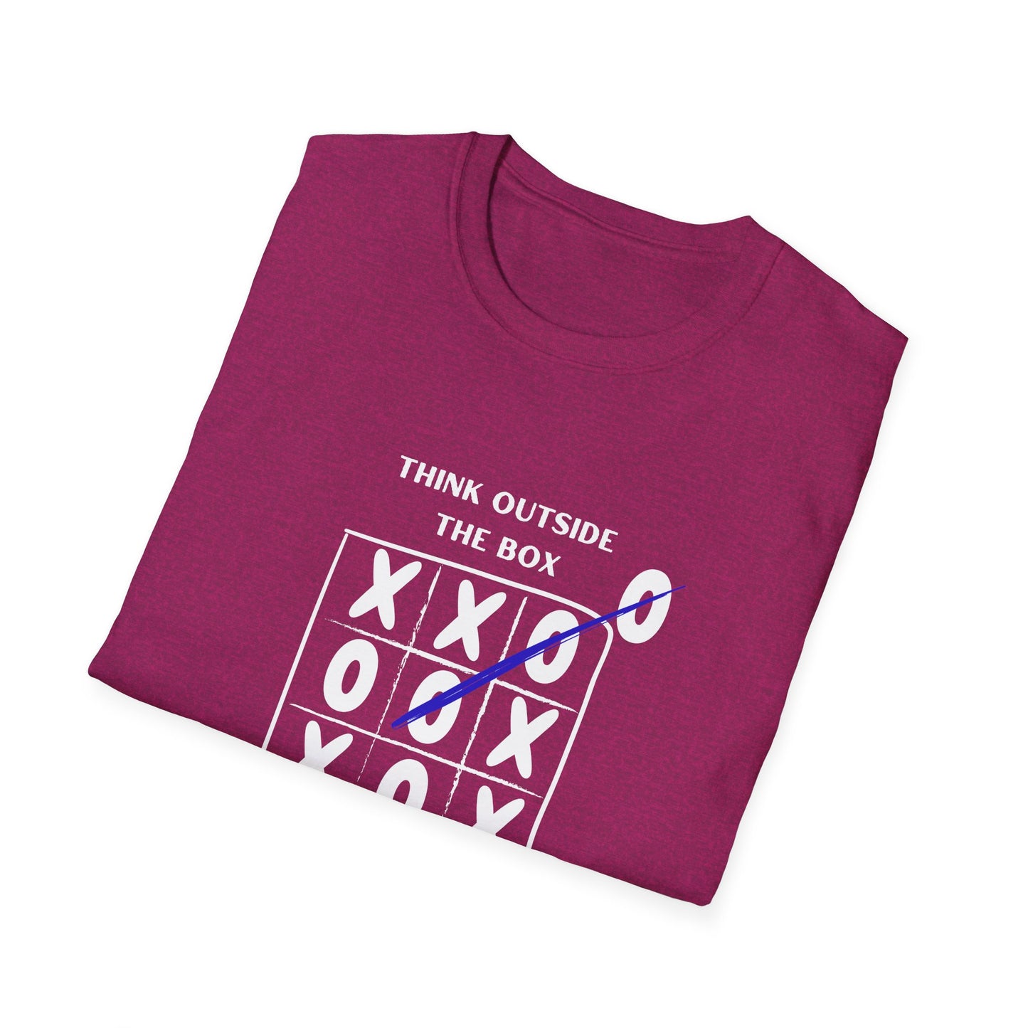 Think Outside the Box Unisex T-Shirt - Creative & Motivational Graphic Tee