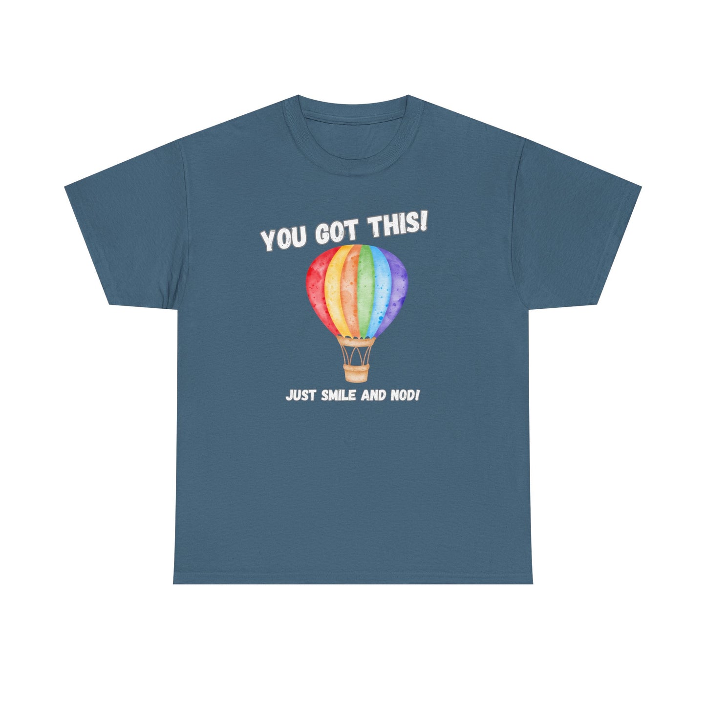 Inspirational Hot Air Balloon Tee - "You Got This!"
