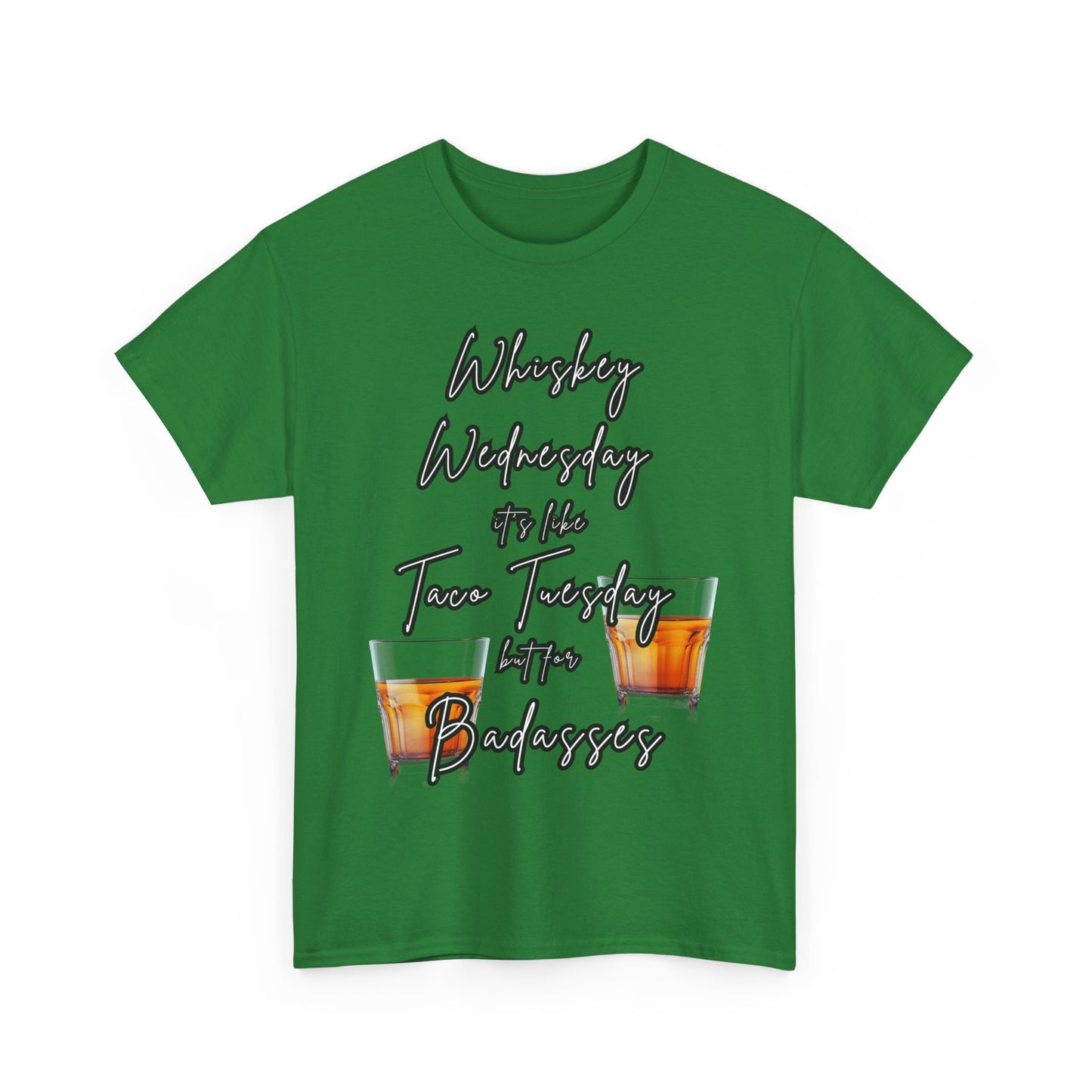 Whiskey Wednesday, Unisex Heavy Cotton Tee