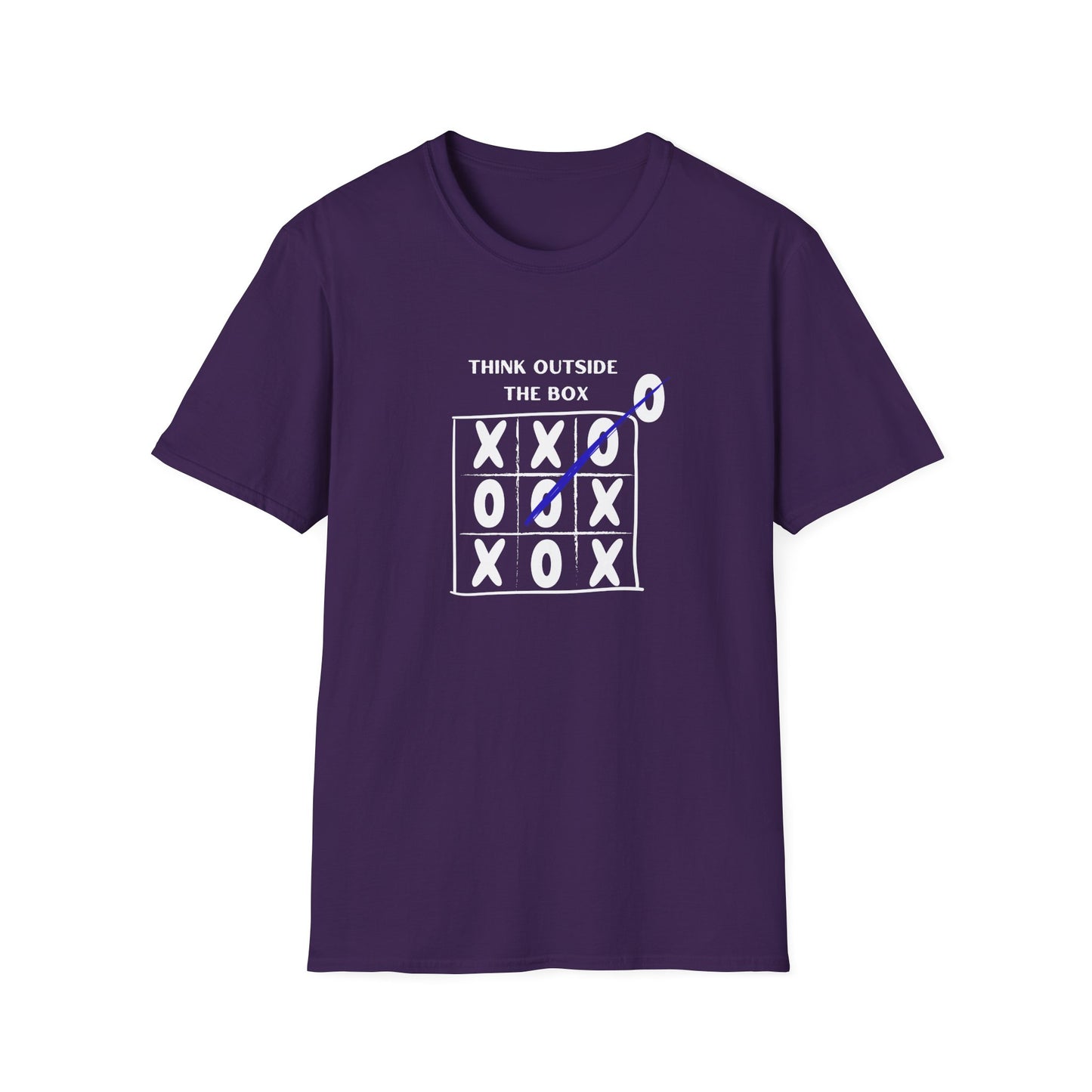 Think Outside the Box Unisex T-Shirt - Creative & Motivational Graphic Tee