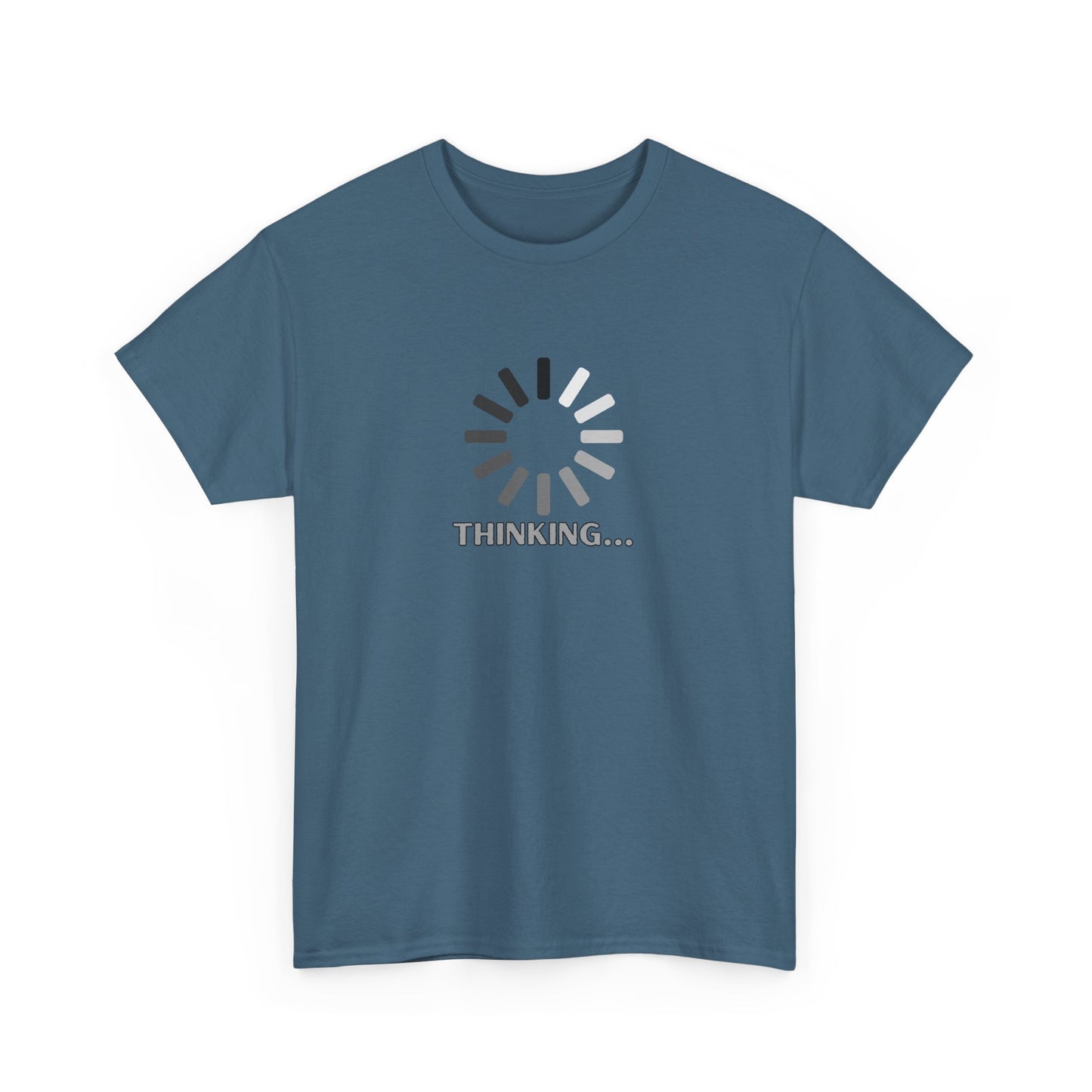 Thinking... Unisex Heavy Cotton Tee - Casual Stylish Graphic T-Shirt for Everyday Wear