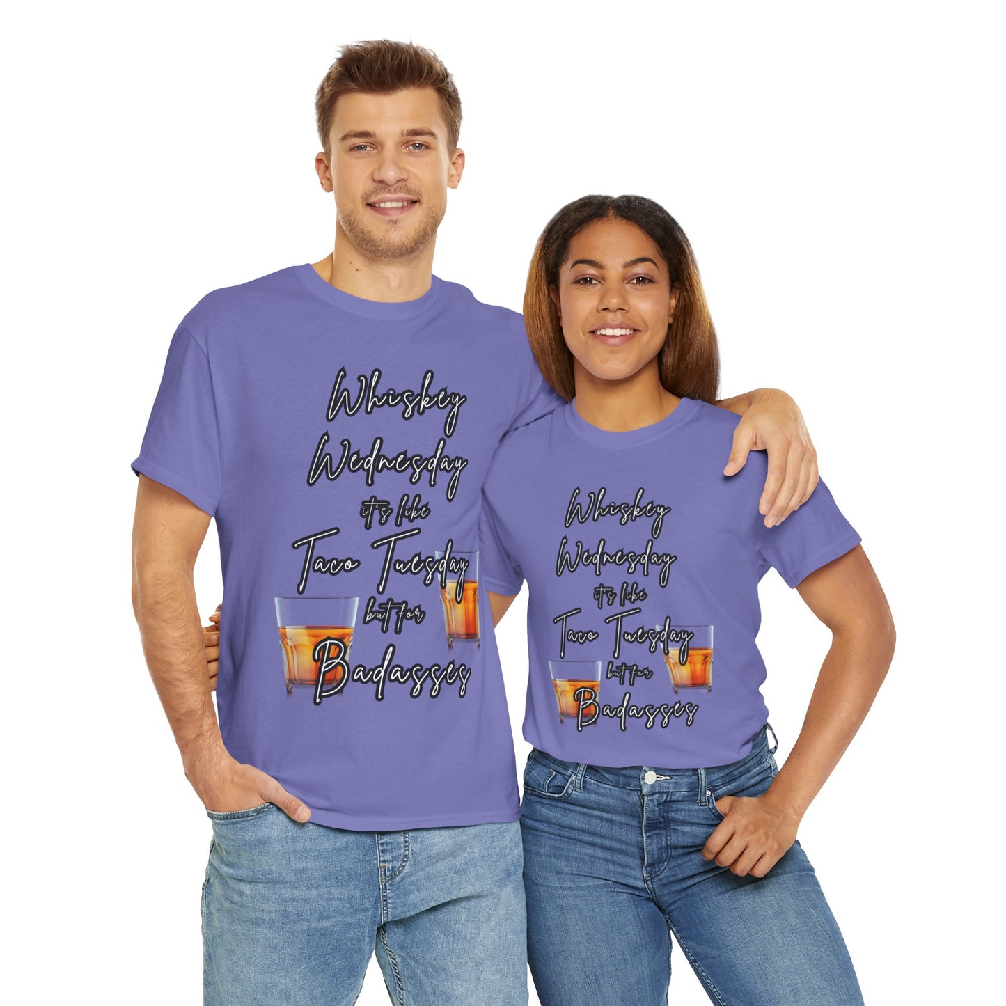Whiskey Wednesday, Unisex Heavy Cotton Tee