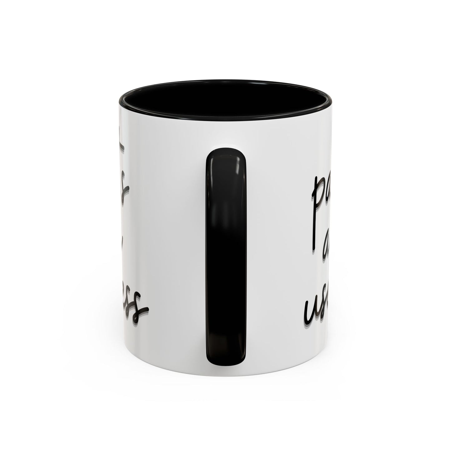 Pants are useless, Accent Coffee Mug (11, 15oz)