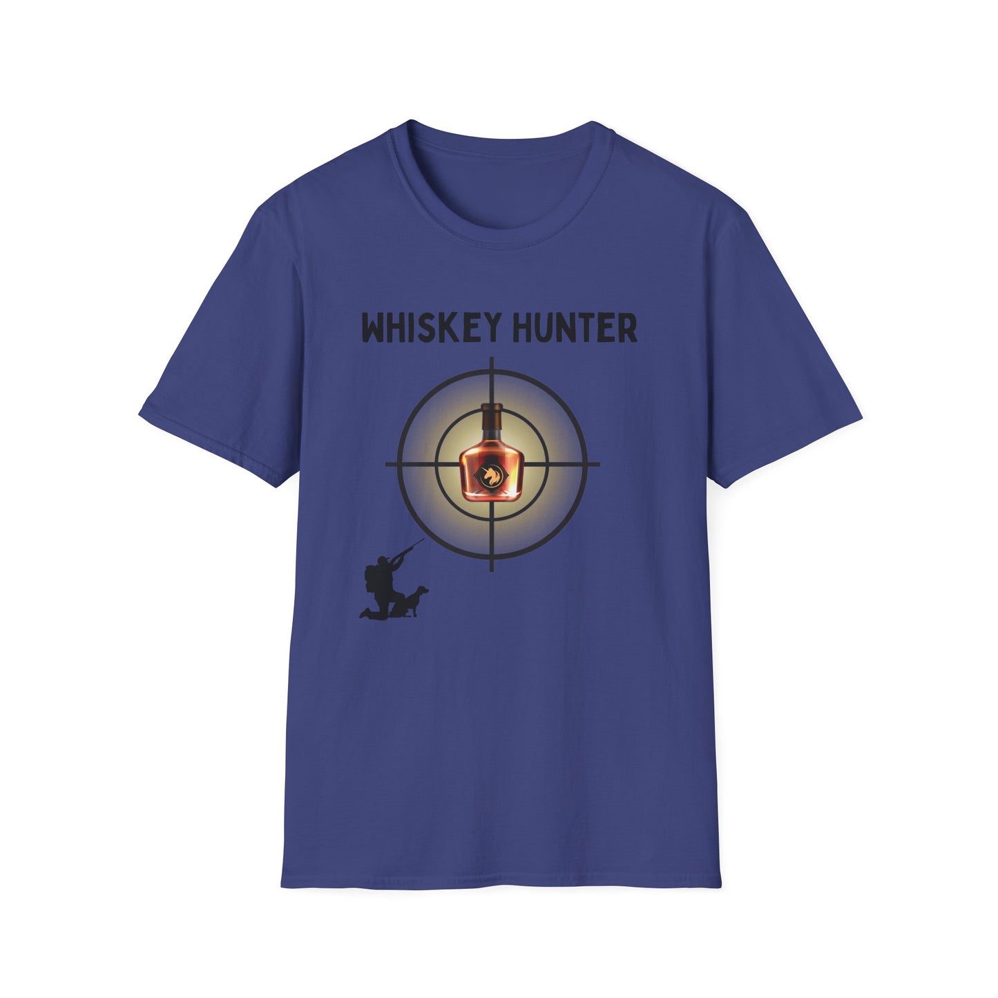 Whiskey Hunter Unisex Softstyle T-Shirt - For Hunting Enthusiasts