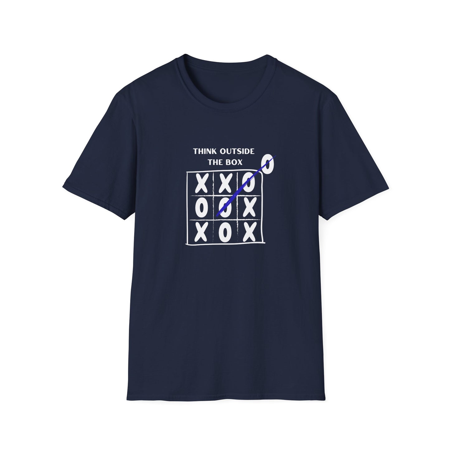 Think Outside the Box Unisex T-Shirt - Creative & Motivational Graphic Tee