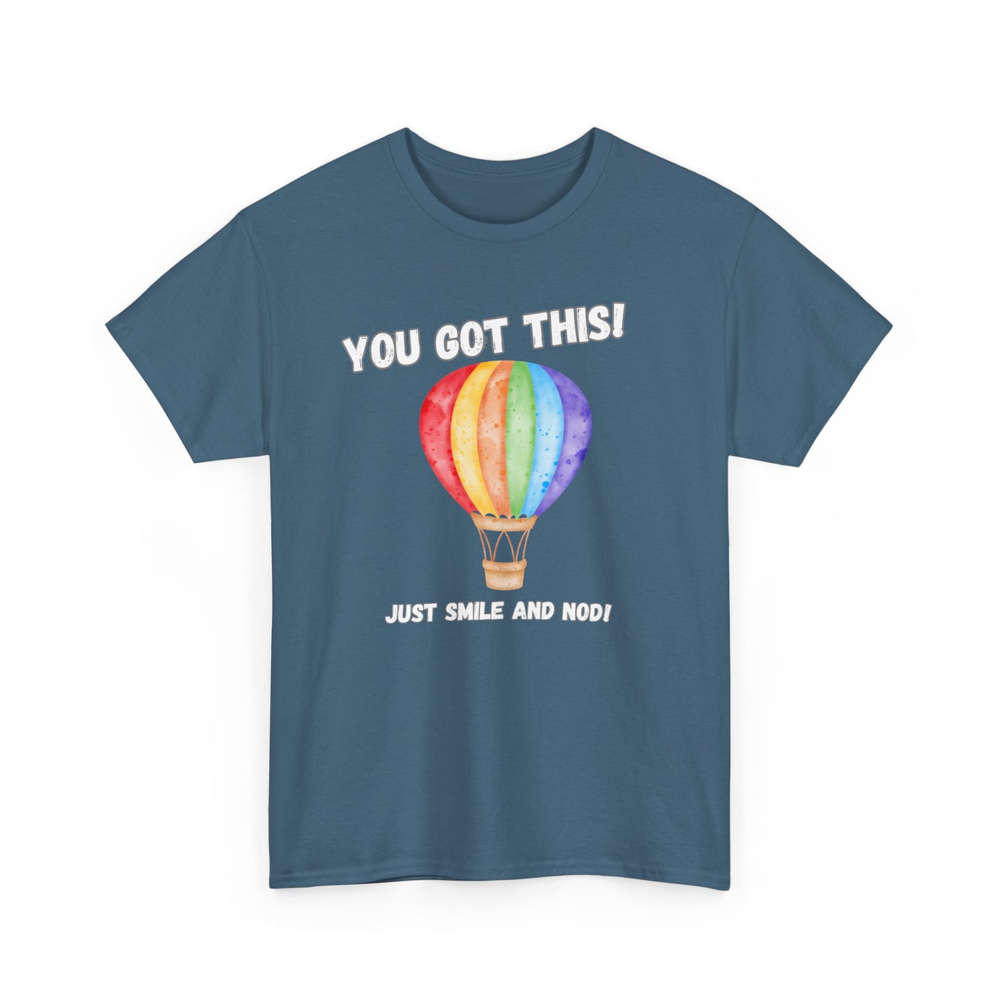 Inspirational Hot Air Balloon Tee - "You Got This!"