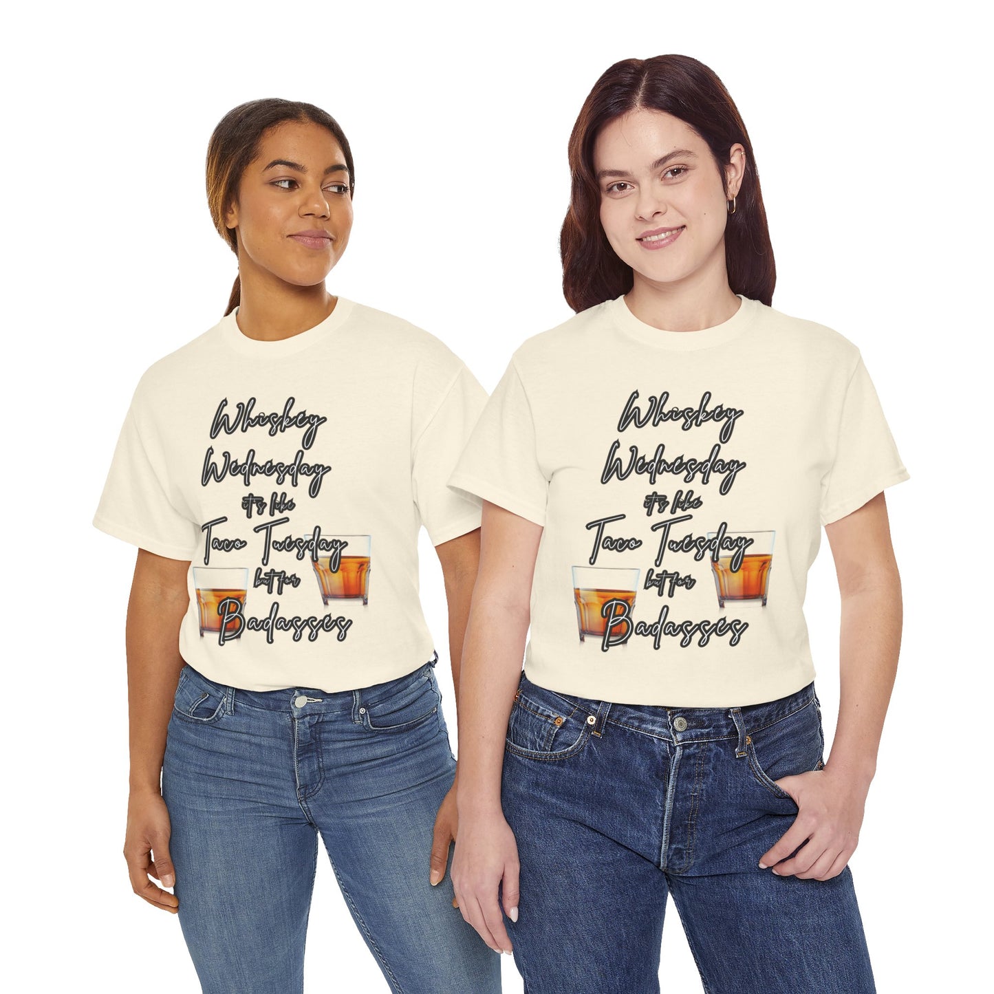 Whiskey Wednesday, Unisex Heavy Cotton Tee