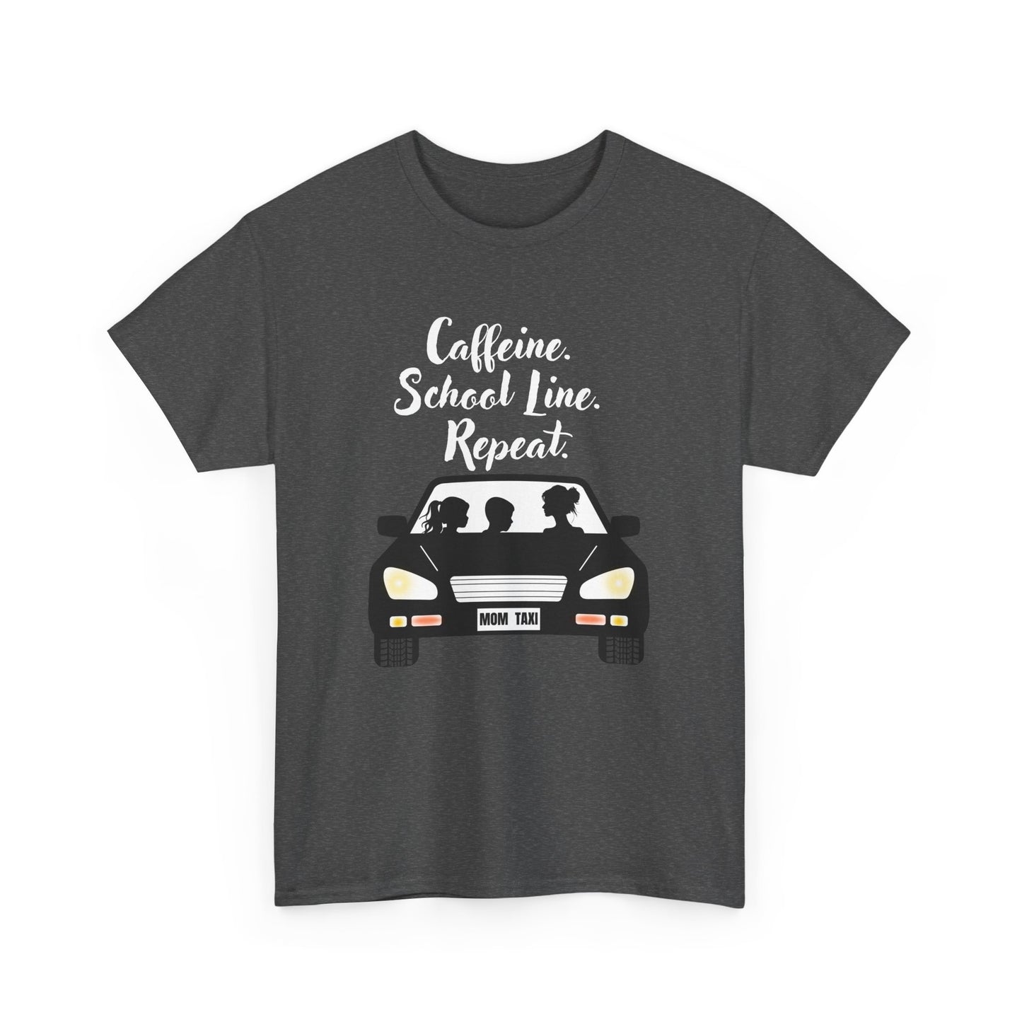 Retro Car Ride Unisex Heavy Cotton Tee - Fun Adventure Graphic Tee