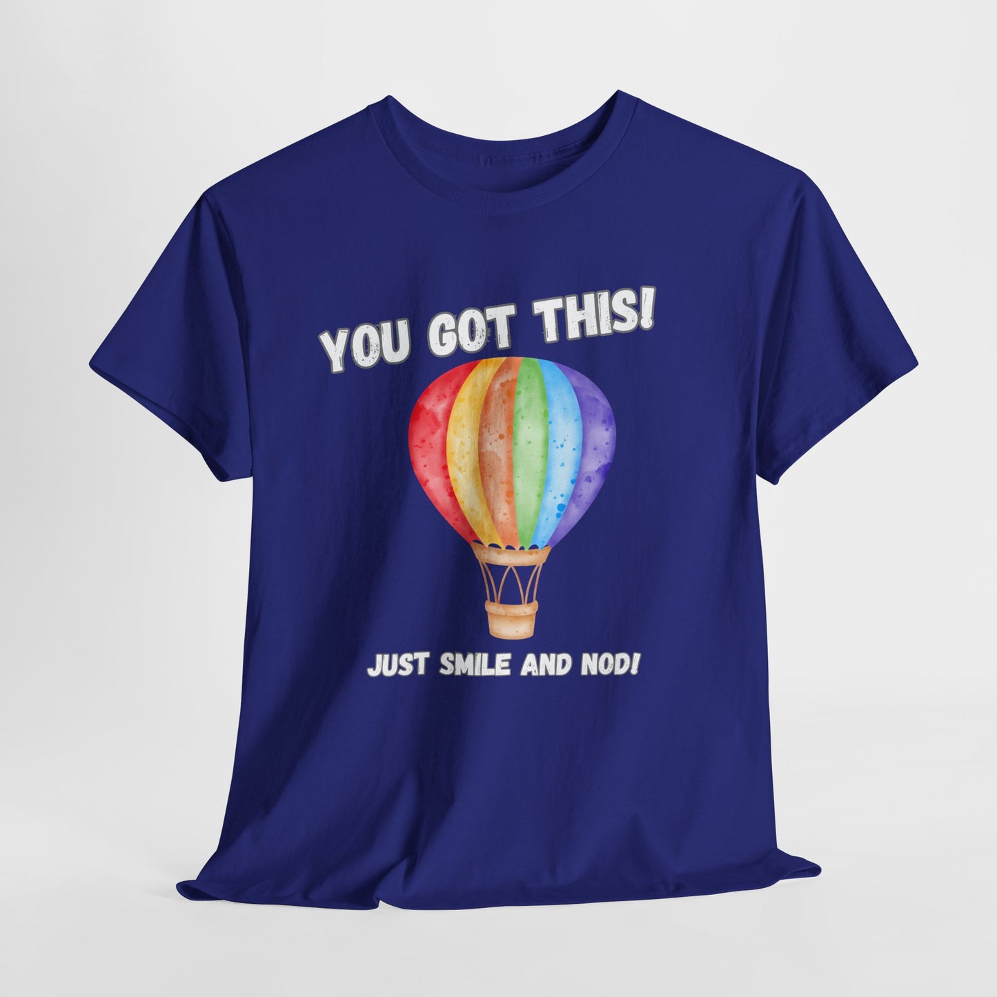 Inspirational Hot Air Balloon Tee - "You Got This!"