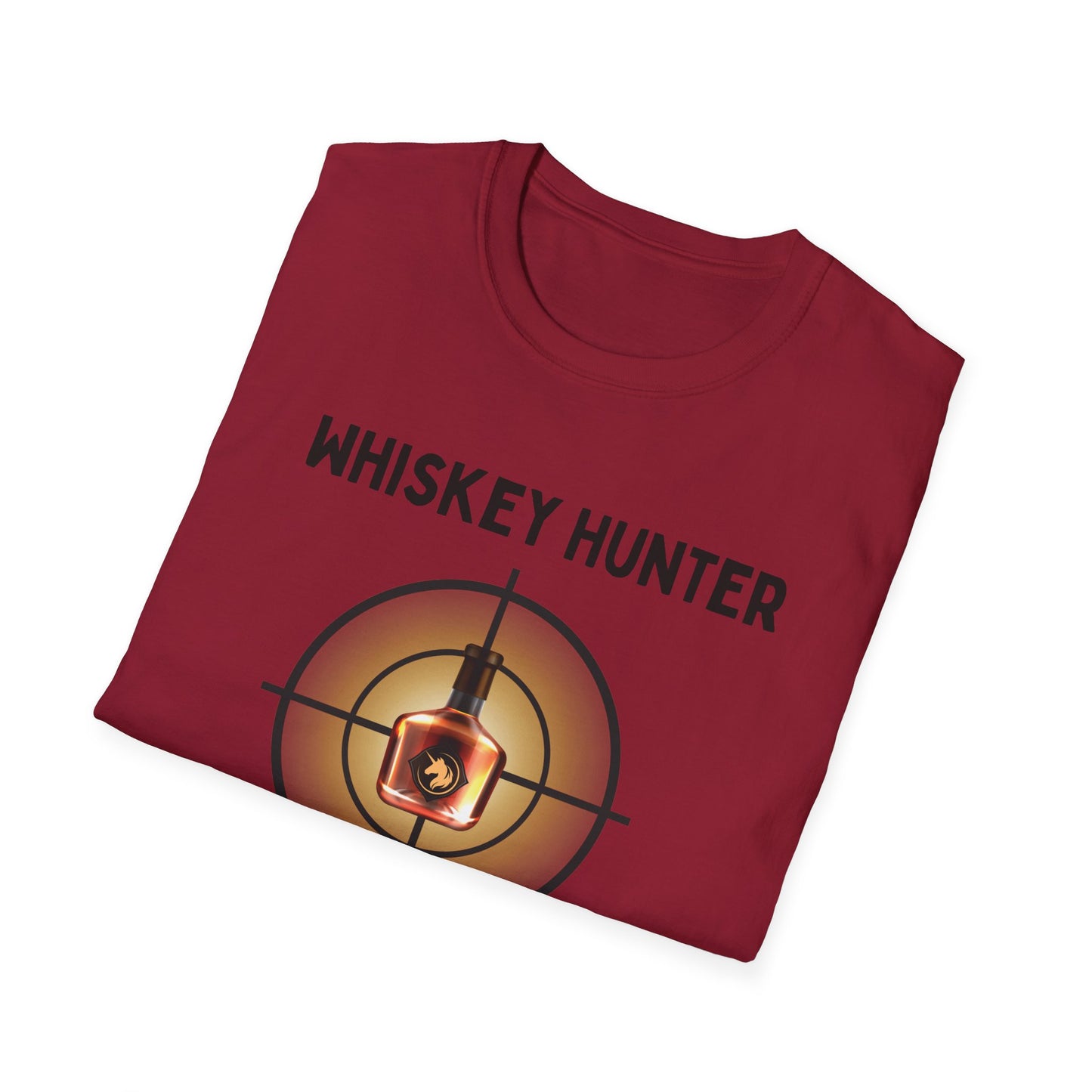 Whiskey Hunter Unisex Softstyle T-Shirt - For Hunting Enthusiasts