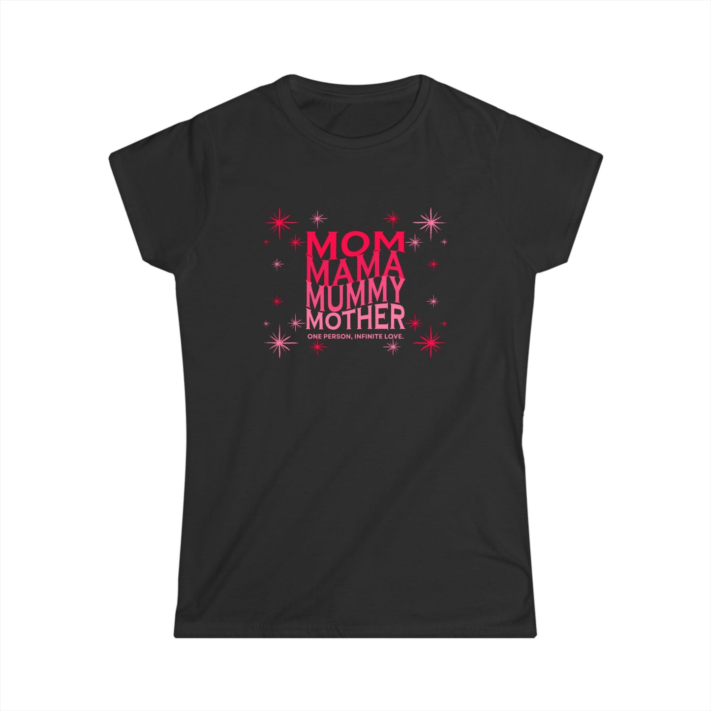 Mothers Day / Mom Love Women's Softstyle Tee - Cute Mother's Day Gift