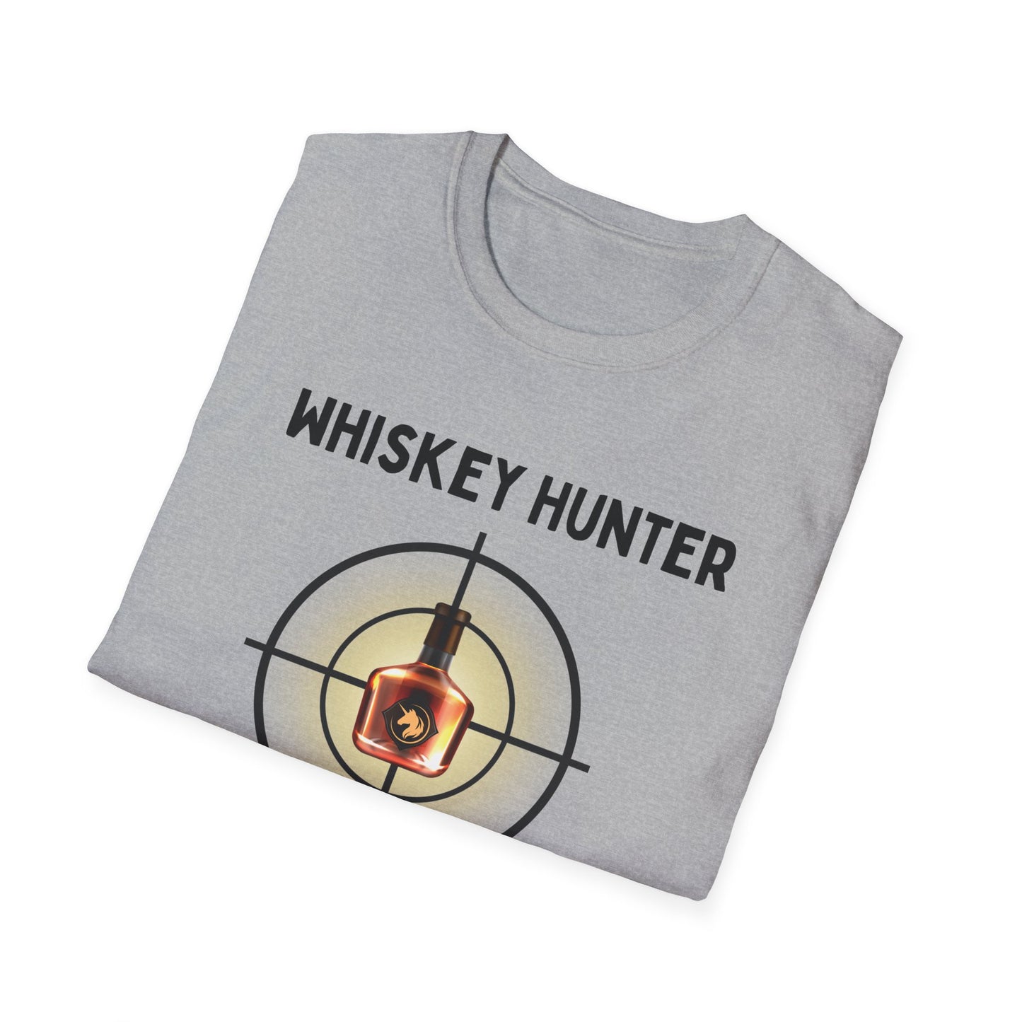 Whiskey Hunter Unisex Softstyle T-Shirt - For Hunting Enthusiasts