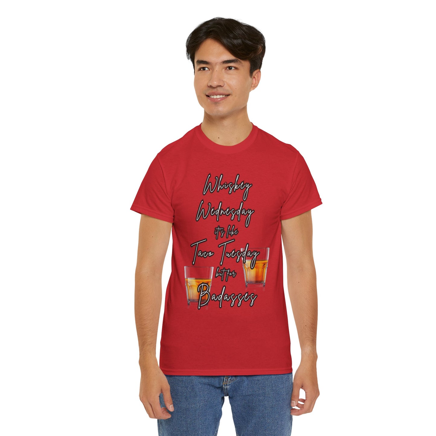 Whiskey Wednesday, Unisex Heavy Cotton Tee