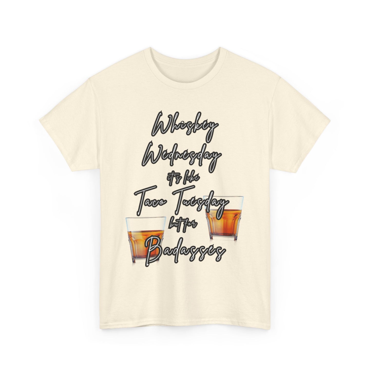 Whiskey Wednesday, Unisex Heavy Cotton Tee