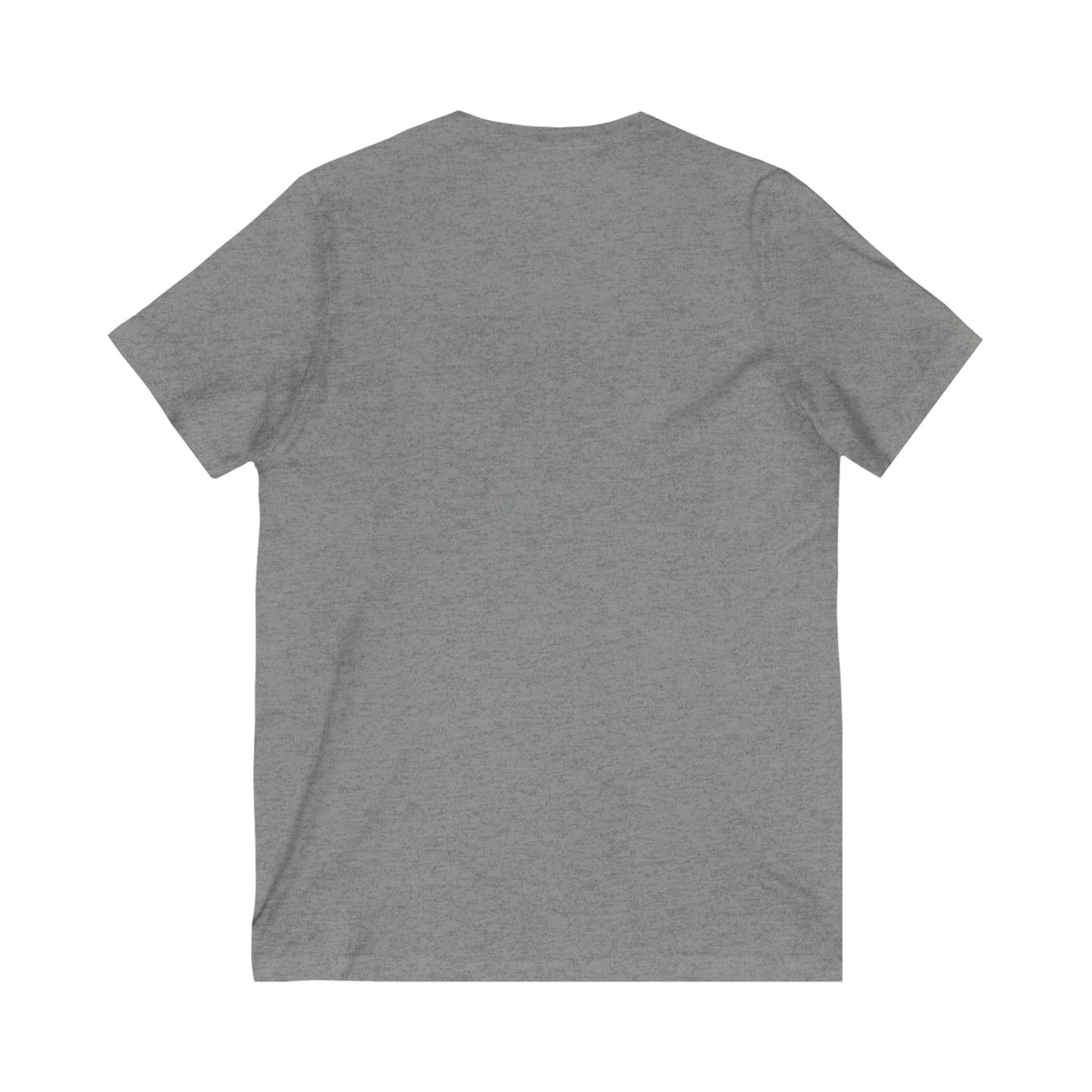 The world is better when I am Caffeinated, Unisex Jersey Short Sleeve V-Neck Tee
